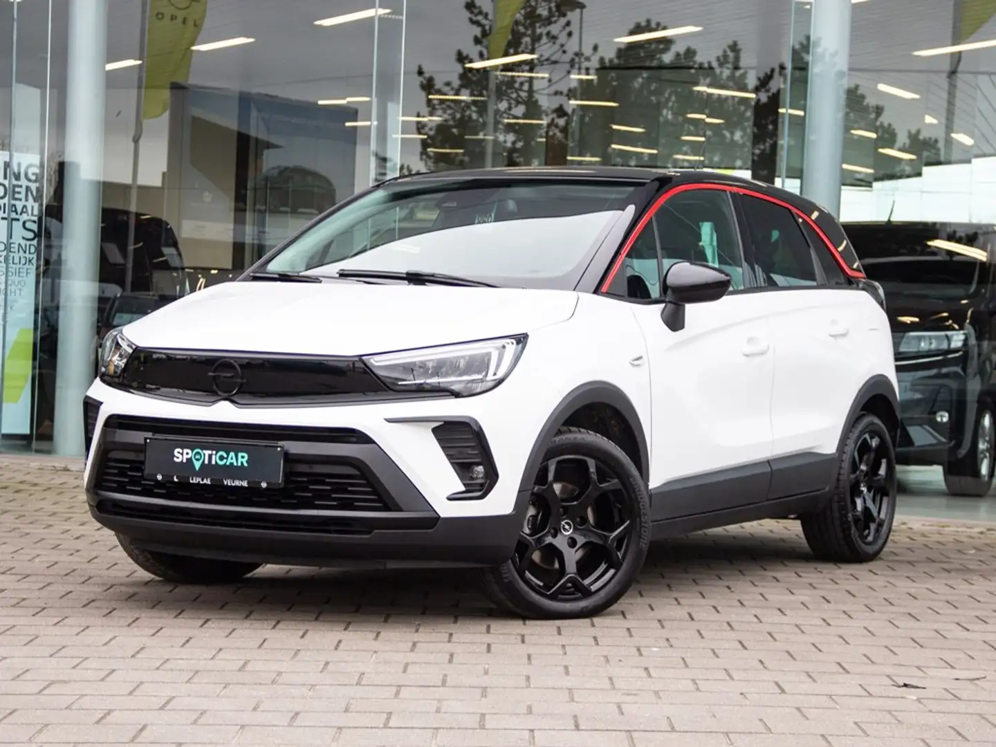 Opel Crossland GS 1.2T AT6 130PK |APPLE CARPLAY|CAMERA| Blanc - 2