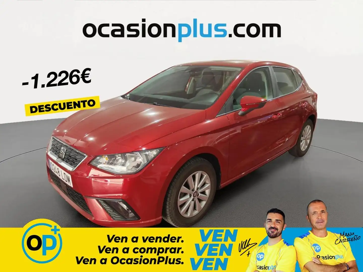 SEAT Ibiza 1.0 MPI S&S Style 80 Rojo - 1