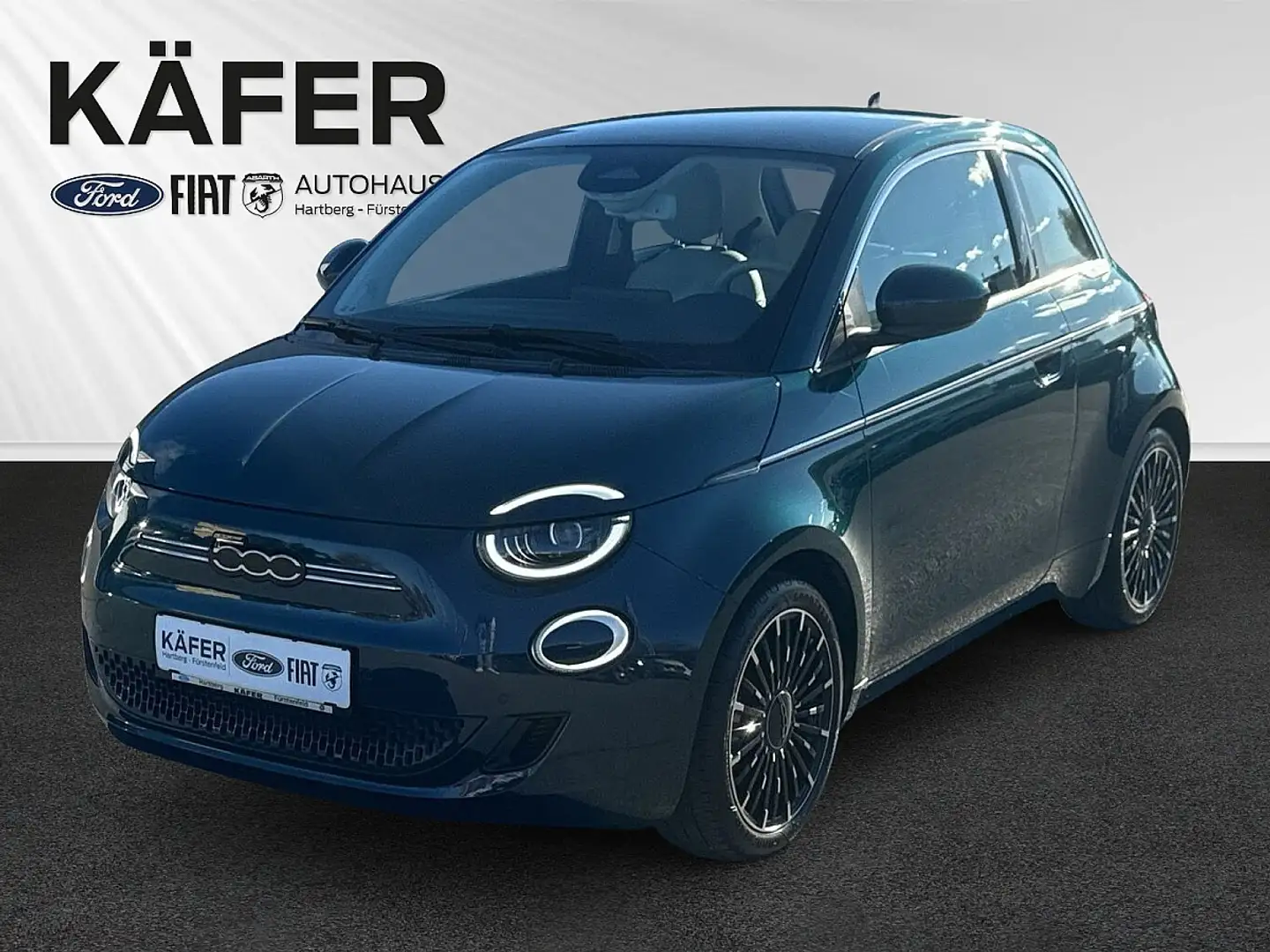 Fiat 500C Elektro La Prima by Bocelli 42 kWh Bleu - 1