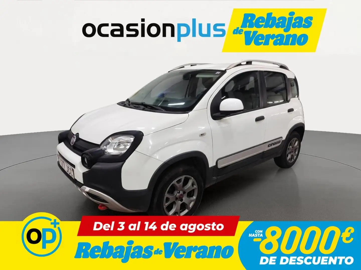 Fiat Panda 0.9 TwinAir Cross 4x4 Blanco - 1