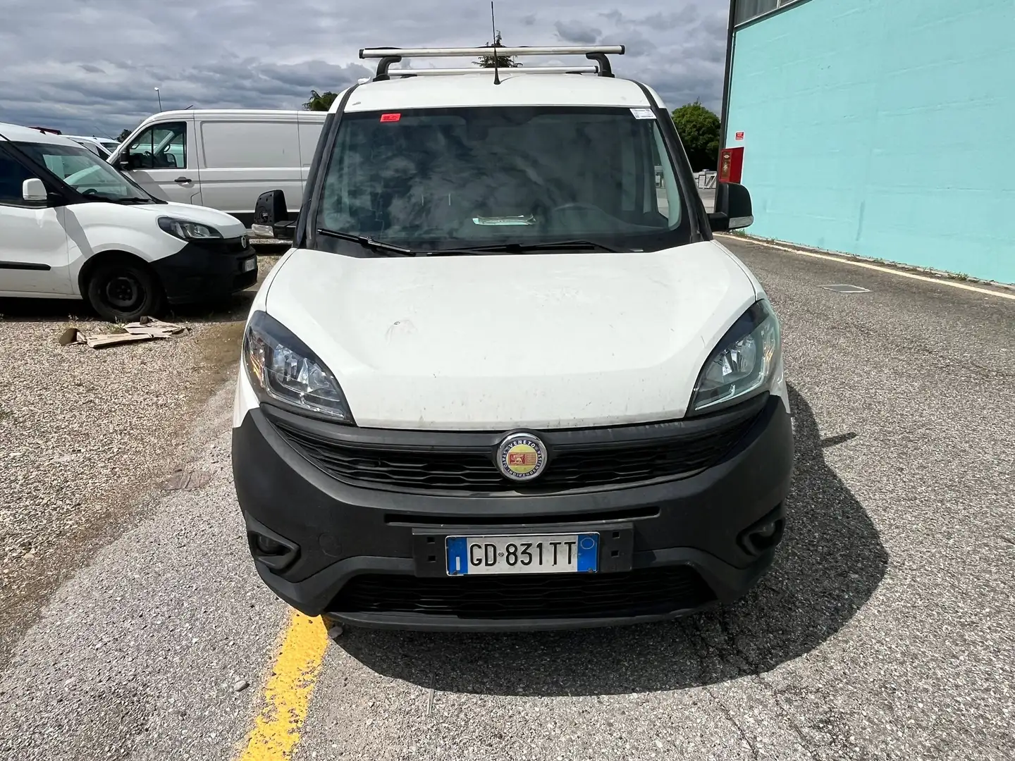 Fiat Doblo 1.3 MULTIJET 16V 95CV SX EURO 6.2 - GD831TT Weiß - 2