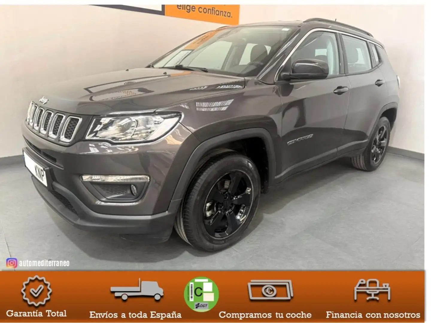 Jeep Compass 2.0 Mjet 103kW Longitude 4x4 AD Auto Gris - 1