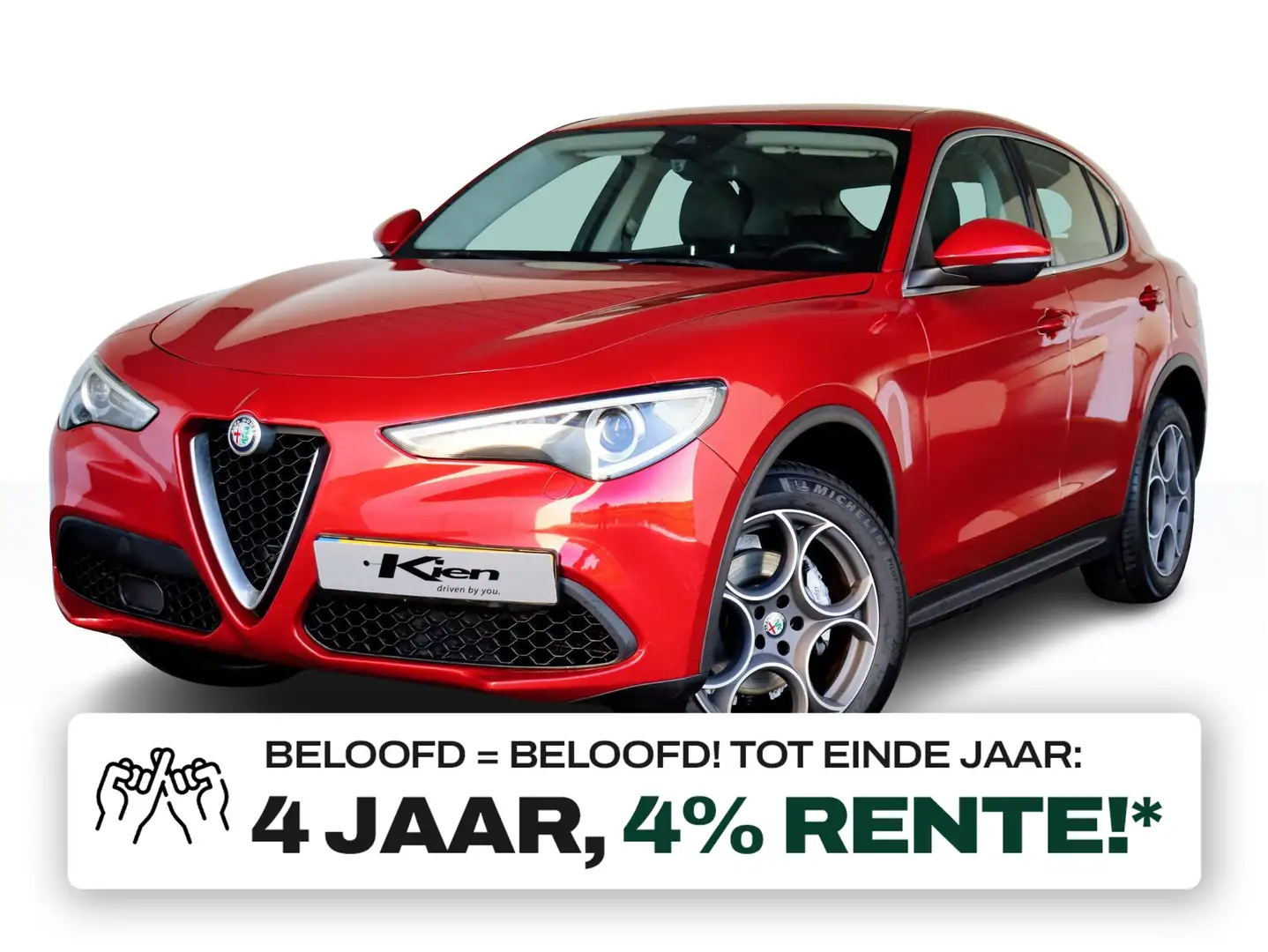 Alfa Romeo Stelvio 2.0 T AWD First Edition | Schakelflippers | Carpla Rouge - 1