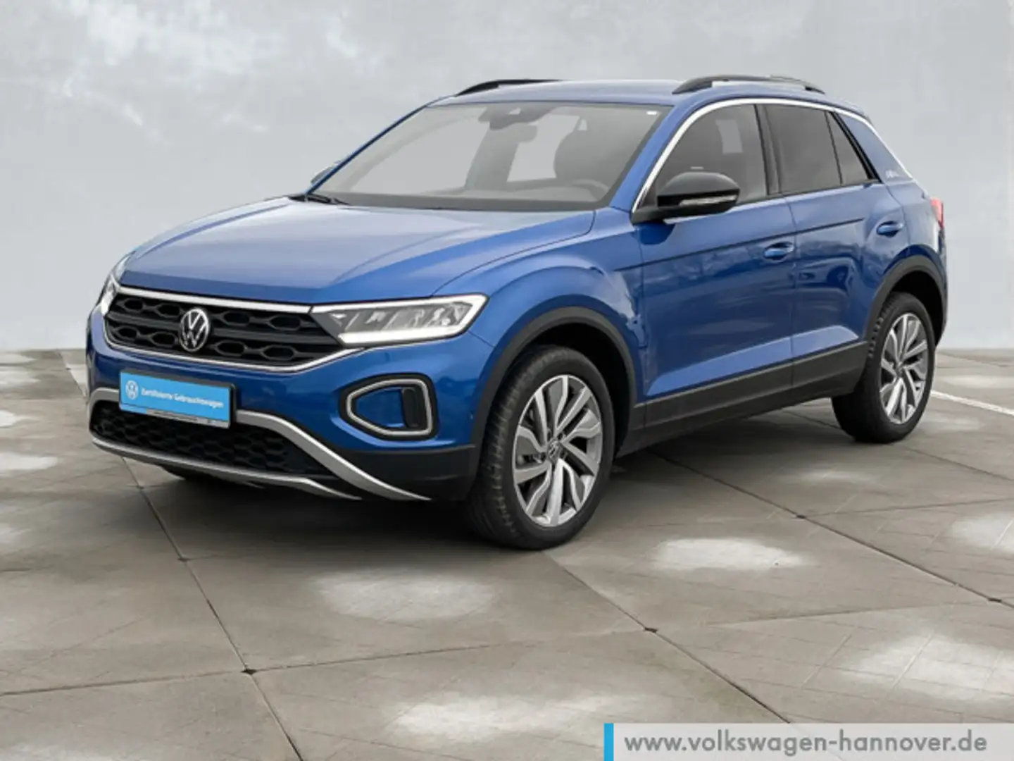 Volkswagen T-Roc 2.0 TDI Goal Navi LED Kamera 18LM DigCockp Blau - 2