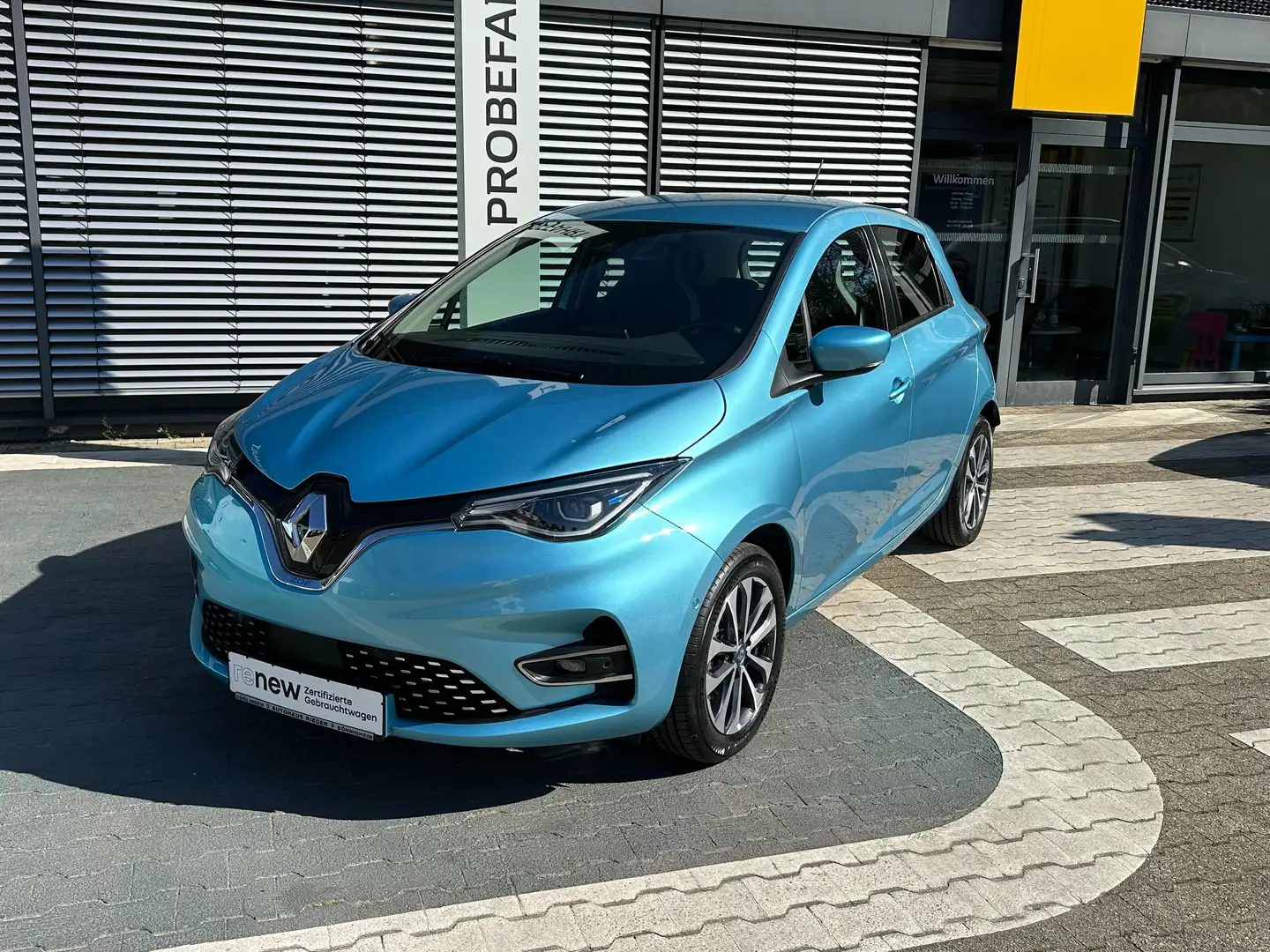 Renault ZOE Intens R135 Z.E. 50 inkl. Batterie Bleu - 1