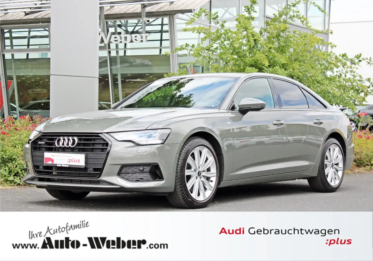 Audi A6 Lim. 50TDI qu S LINE PANO B&O ADV.STANDHZ AHK Grau - 1