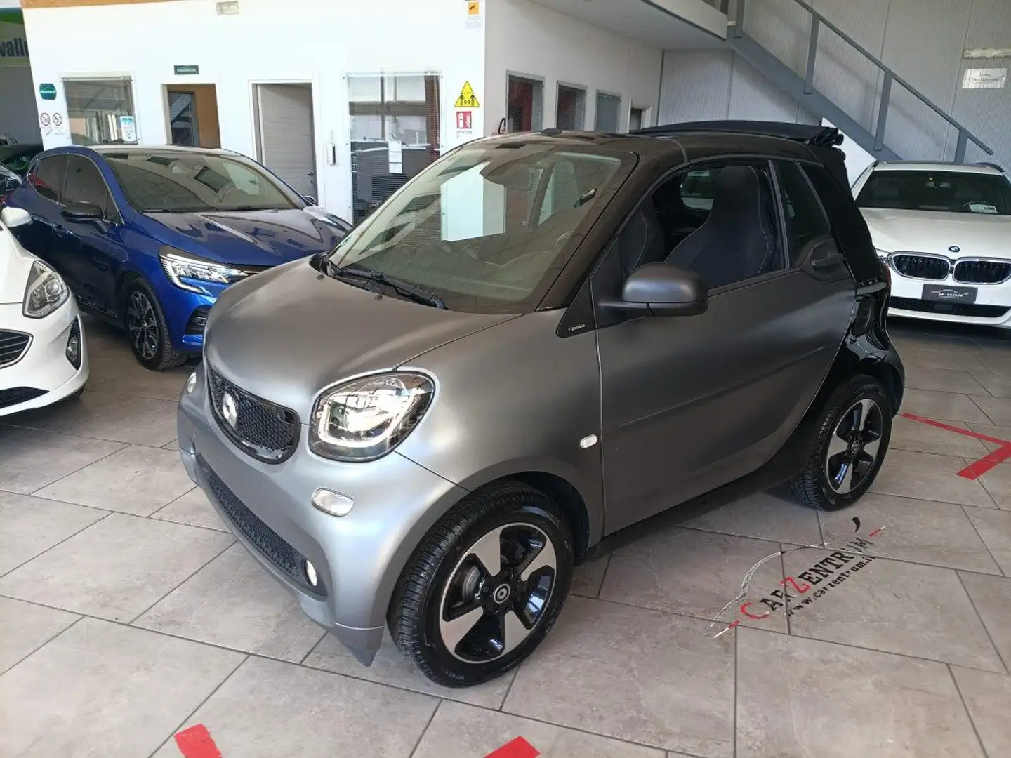 smart forTwo 90 0.9 T twinamic cabrio Passion Grigio - 1