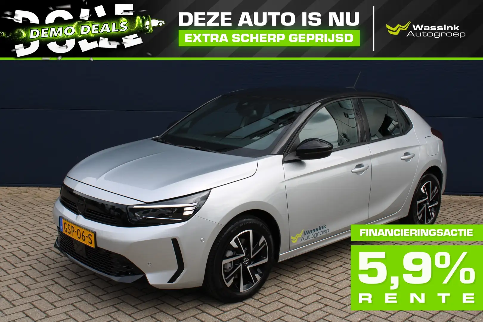 Opel Corsa DEMO DEAL 1.2 Turbo 100pk GS | Climate Control | C Gris - 1