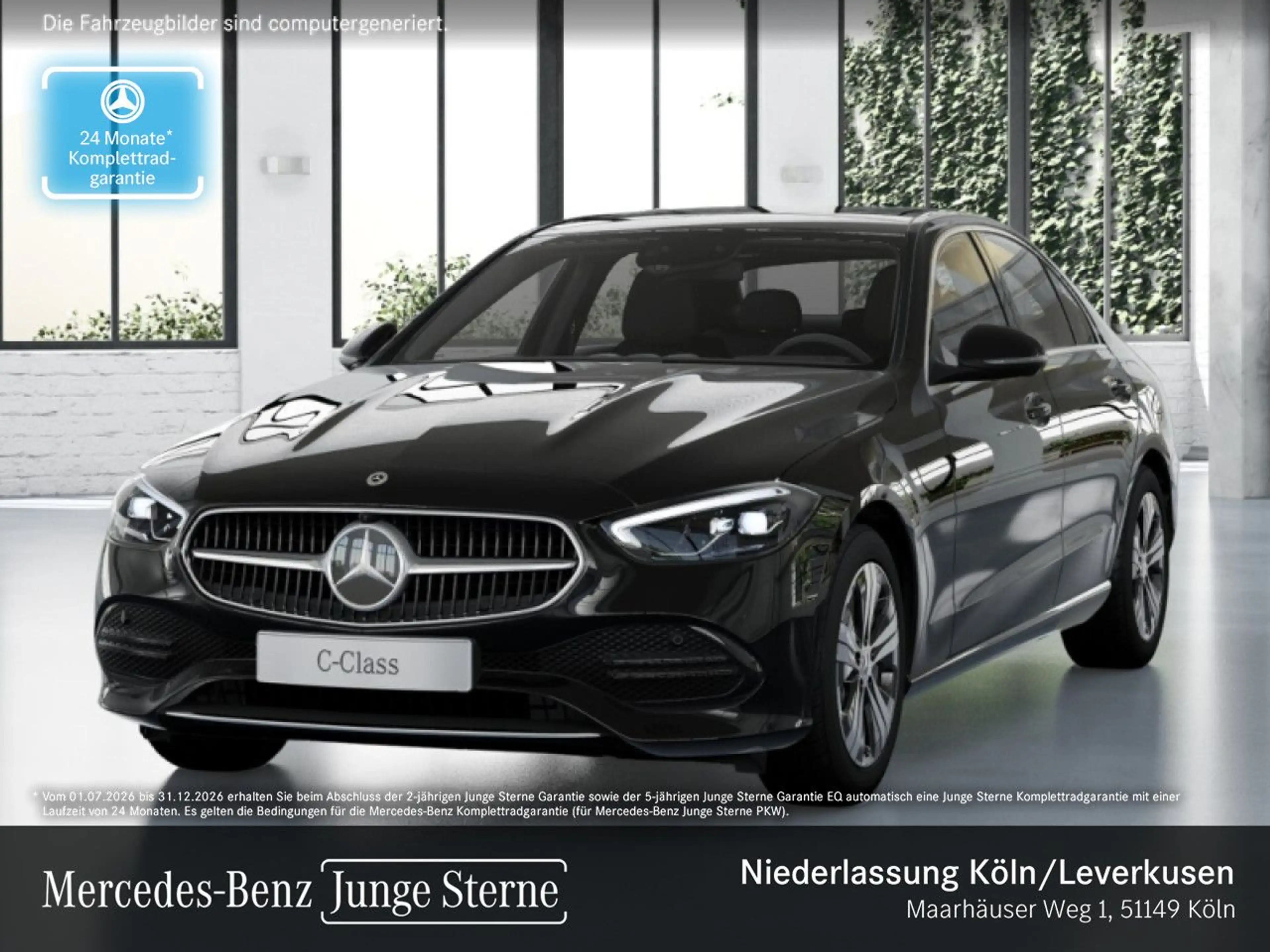 Mercedes-Benz C 300 e AVANTG+PANO+360+AHK+LED+KEYLESS+9G