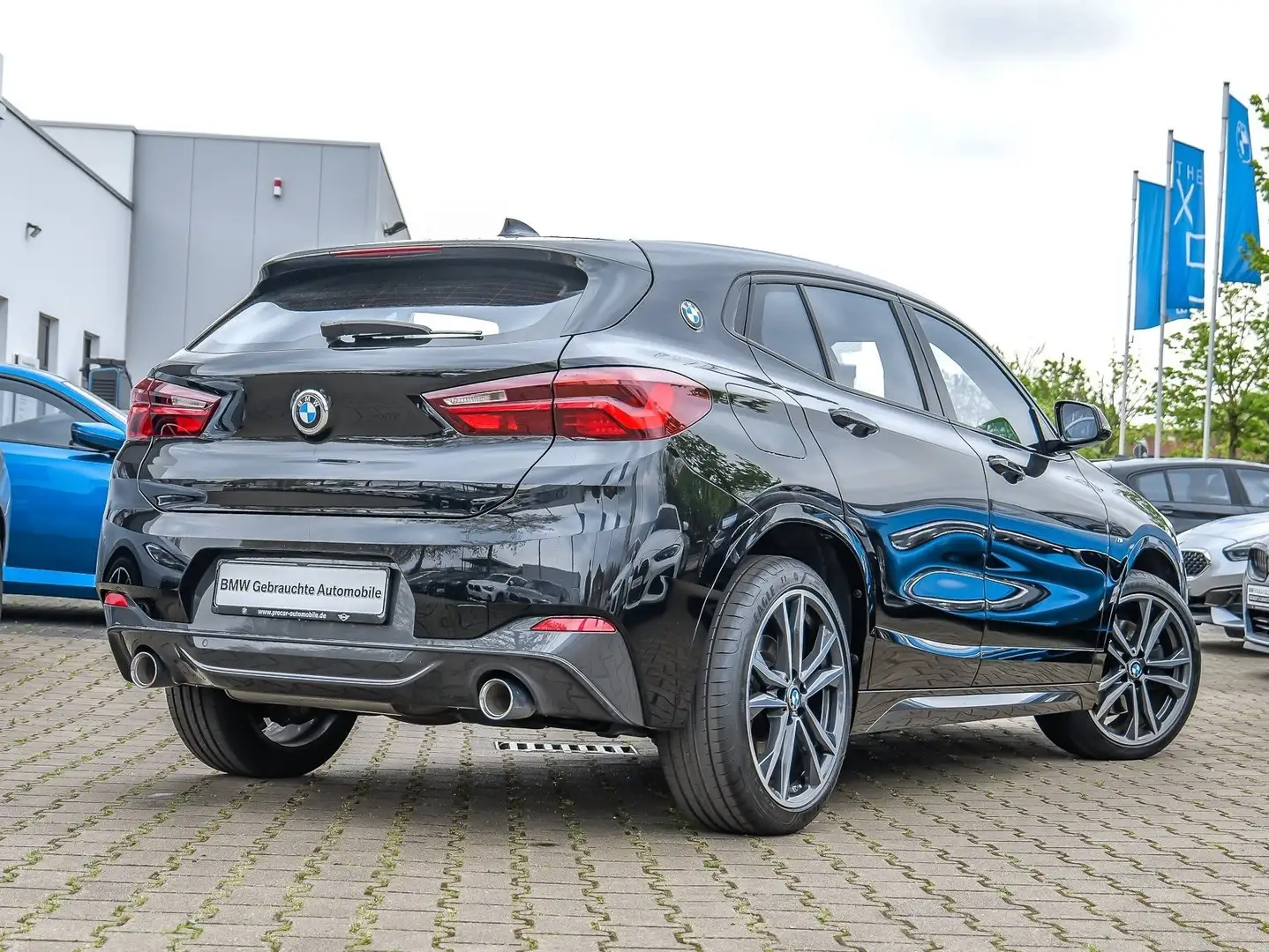 BMW X2 xDrive20d MSport Navi+ LED HuD DA PA DAB HiFi Zwart - 2