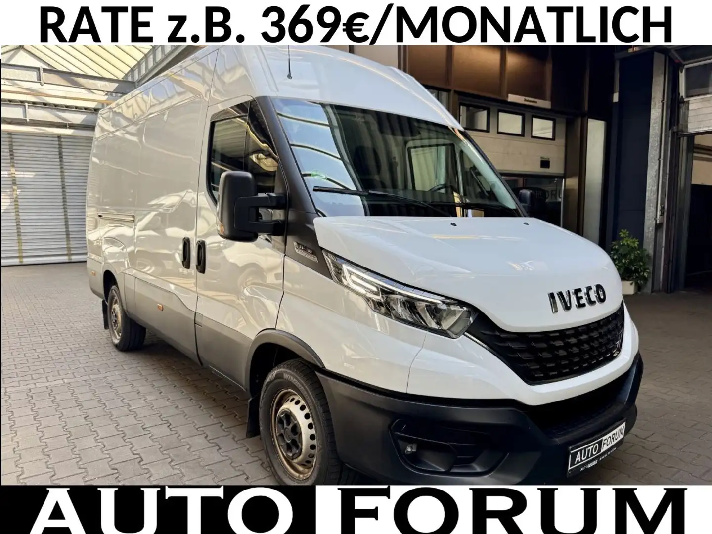 Iveco Daily 3.0 D 3520L L3H2 AUTOMATIK CAM 3,5tAHK LED Blanc - 1