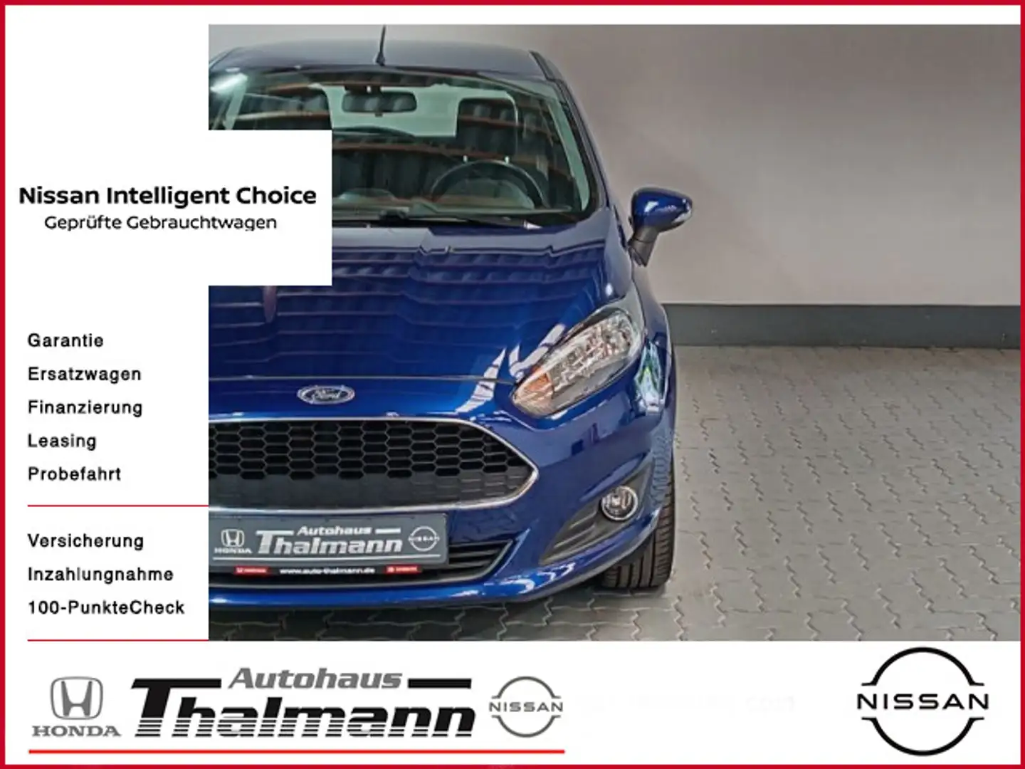 Ford Fiesta 1.25 Celebration Winter-Paket Bleu - 1