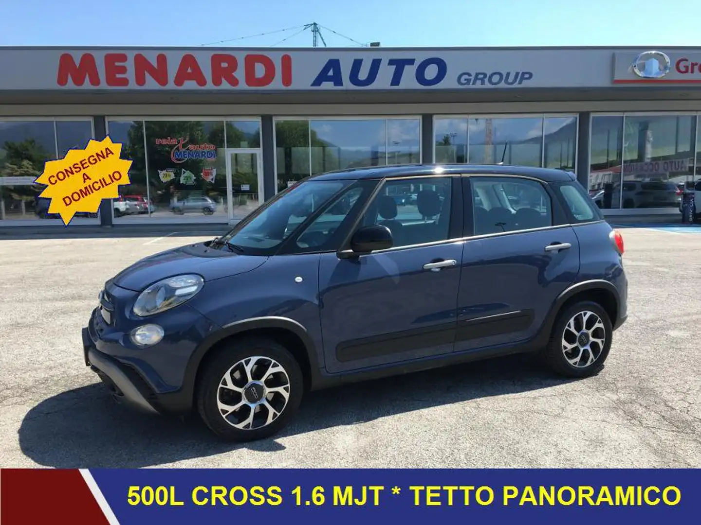 Fiat 500L 1.6 Mjt 120cv Cross TETTO VETRO+NAVI+CAMERA Mavi - 1