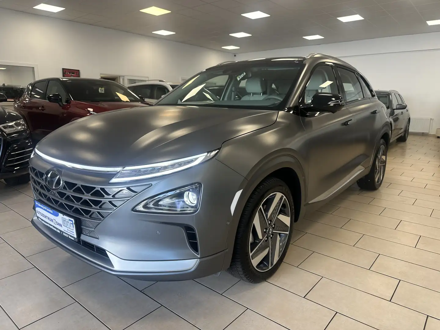 Hyundai NEXO Fuel-Cell*ACC*Pano*LED*360°Cam*Navi*CarPlay* Gris - 1