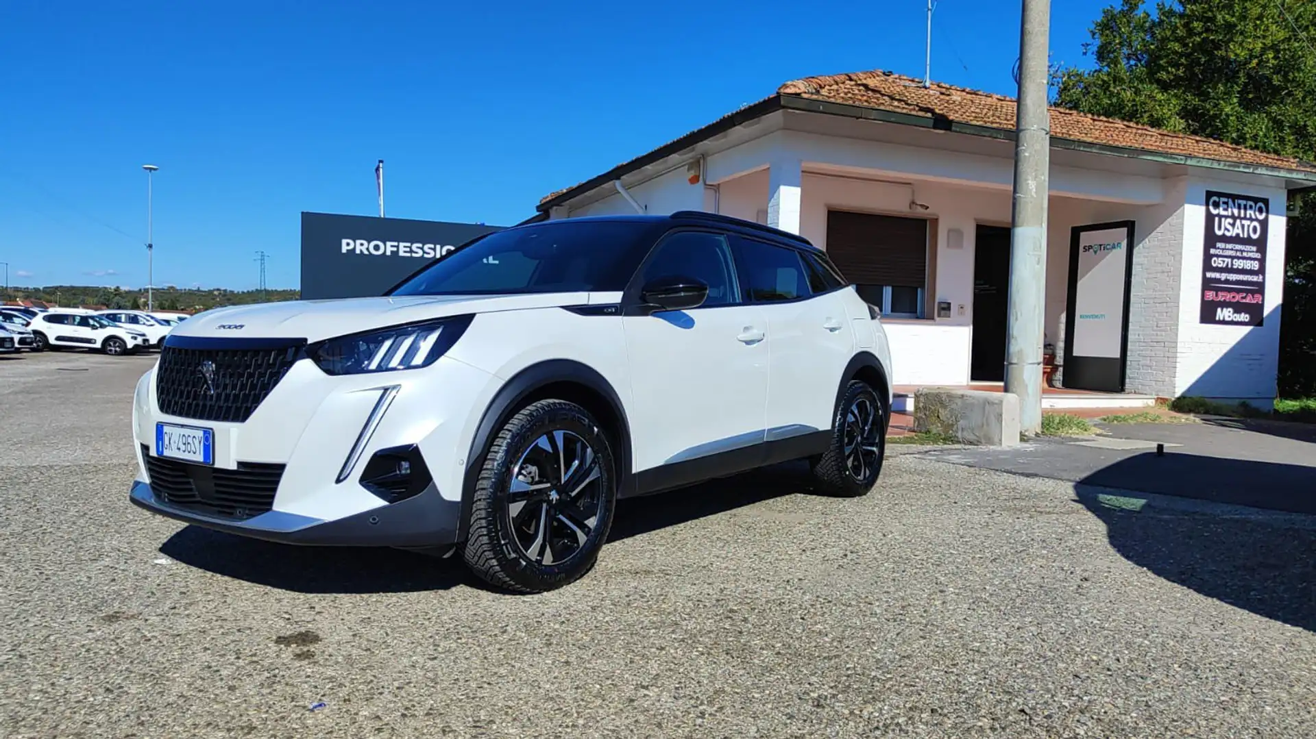 Peugeot 2008 2008 BlueHDi 110 S&S GT Blanc - 1