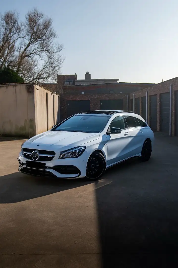 Mercedes-Benz CLA 45 AMG CLA45 AMG shooting brake // zie beschrijving Wit - 2