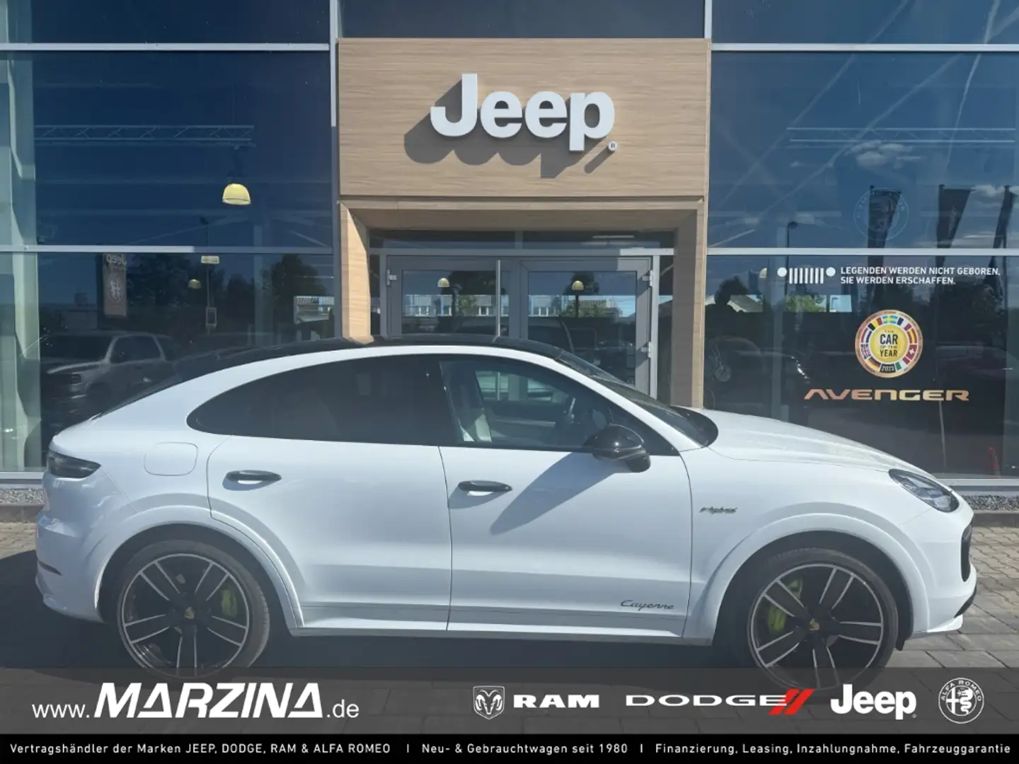 Porsche Cayenne Coupe E-Hybrid Platinum Edition EU6d Sportpaket HU Weiß - 1