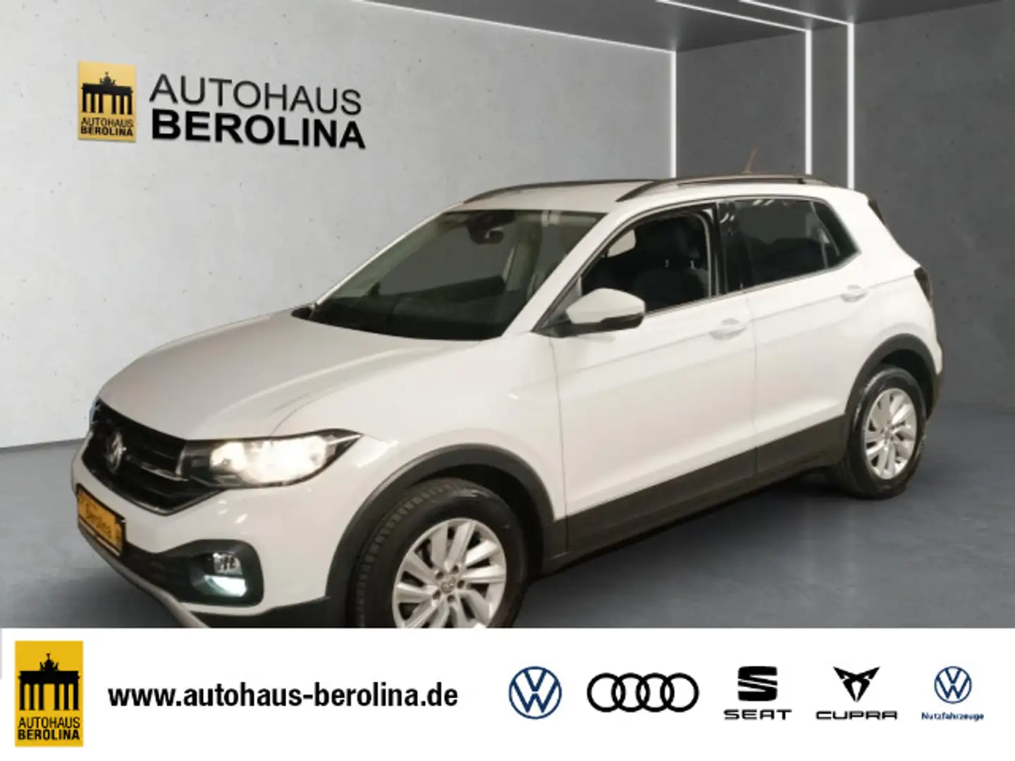 Volkswagen T-Cross 1.0 TSI Life *ACC*PDC*SHZ*KLIMA* Alb - 1