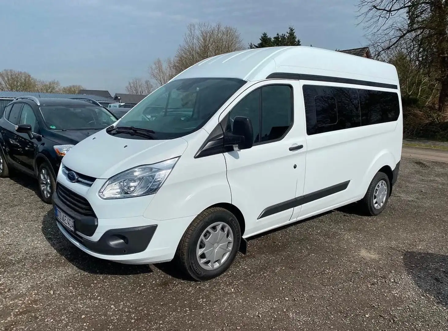 Ford Transit Kombi 350 L2 Trend Blanc - 1