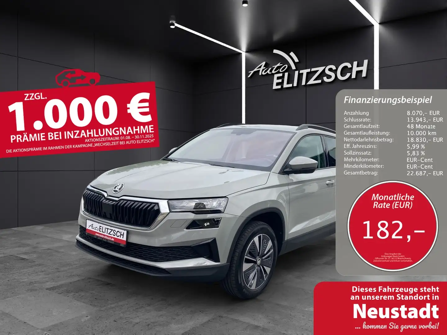 Skoda Karoq TSI Ambition Grau - 1