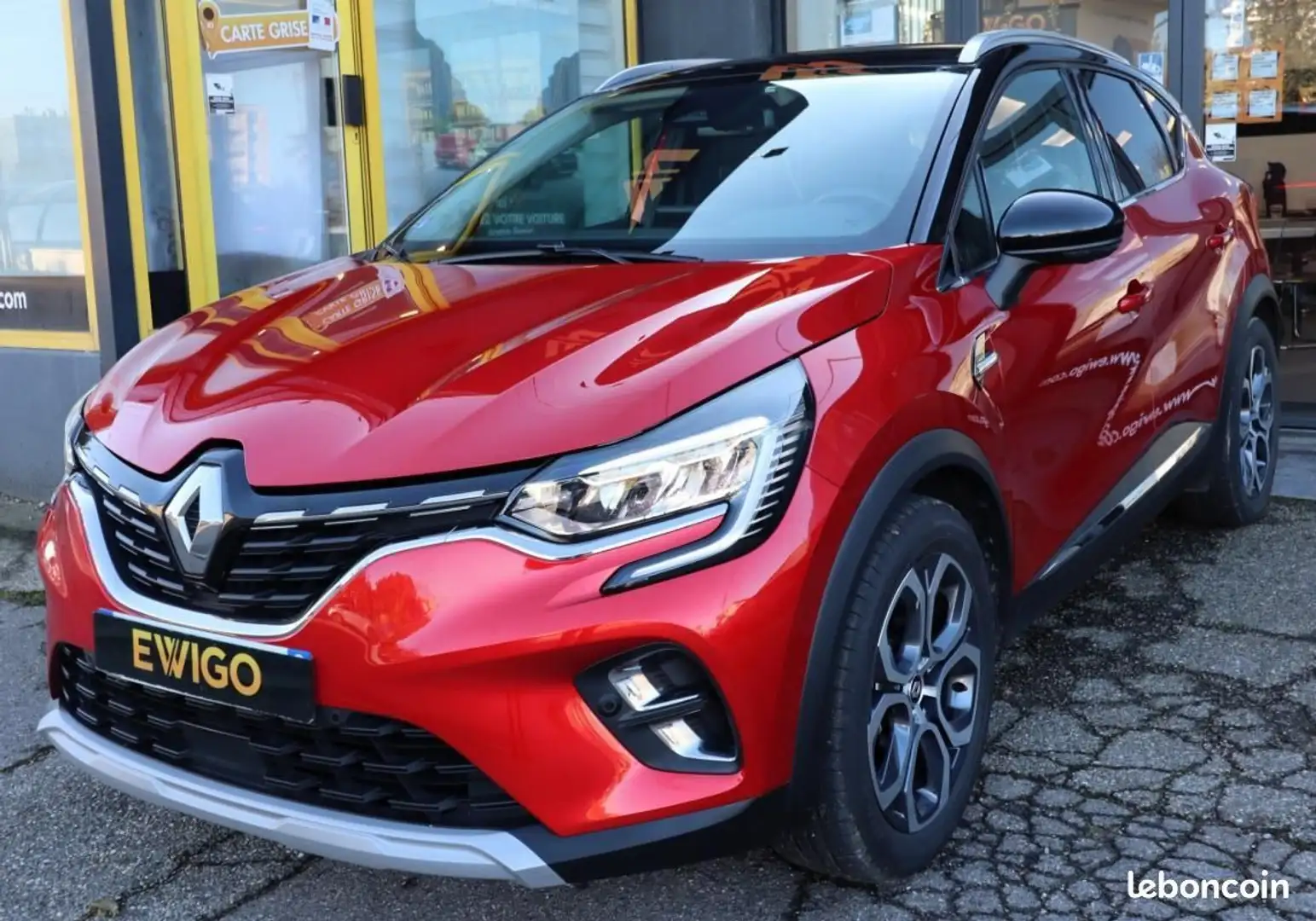 Renault Captur 1.6 E-TECH 145 CH FULL-HYBRID 1.2KWH INTENS BVA +  Rot - 2