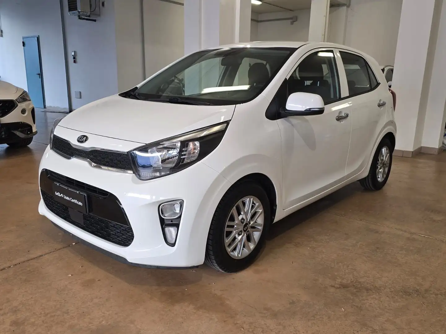 Kia Picanto 1.0 12V EcoGPL 5 porte Bianco - 1