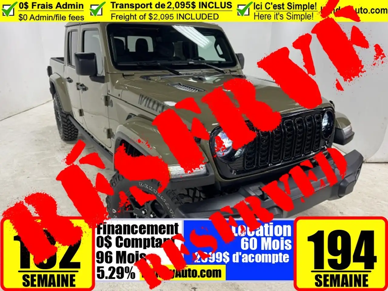 2026 Jeep Gladiator