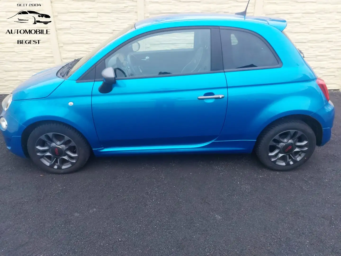 Fiat 500 "SONDERMODELL SPORT"+GARANTIE! Bleu - 2