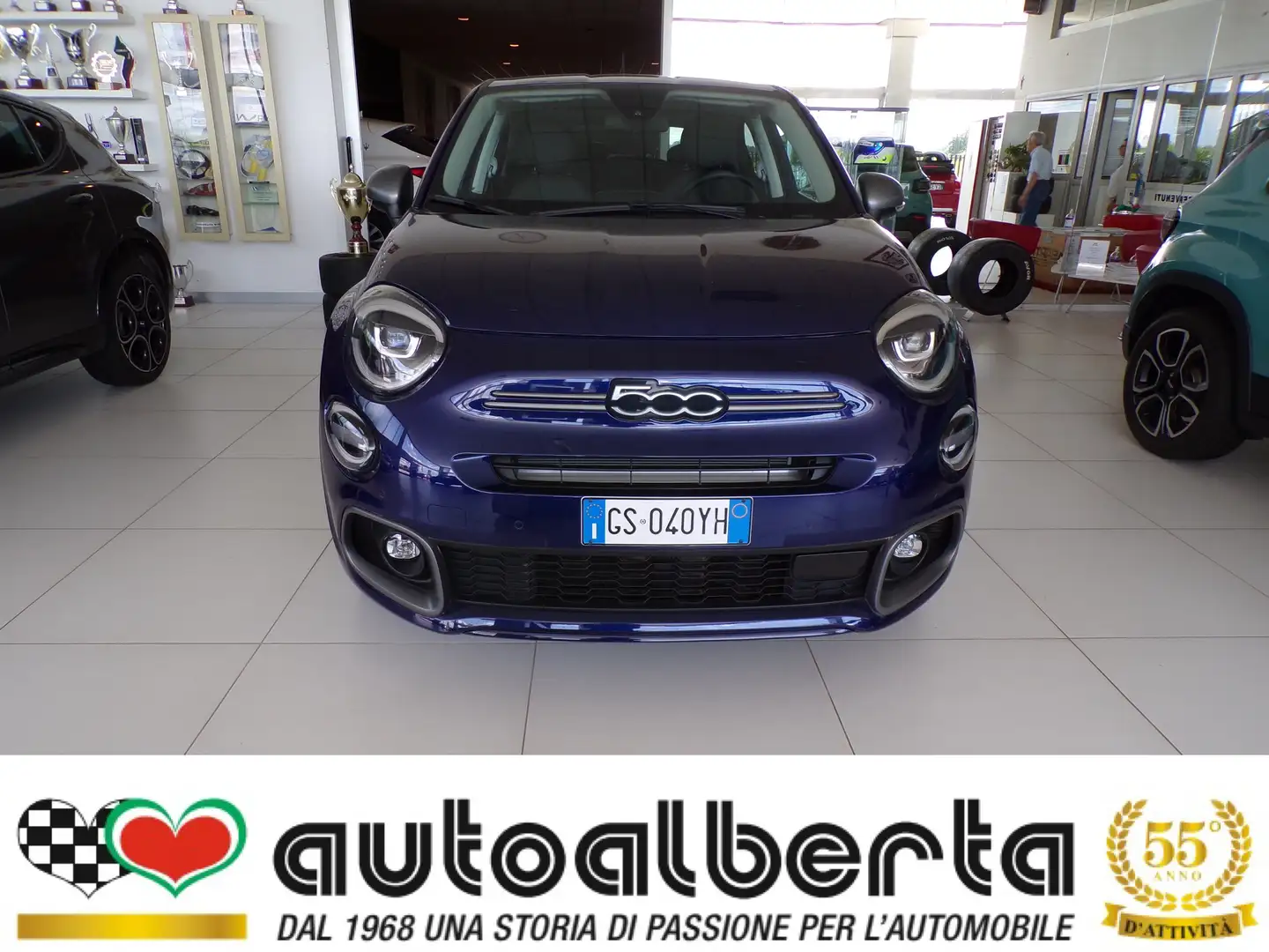 Fiat 500X Sport 1.5 t4 hybrid 130cv dct. NUOVA KMZERO Blu/Azzurro - 2