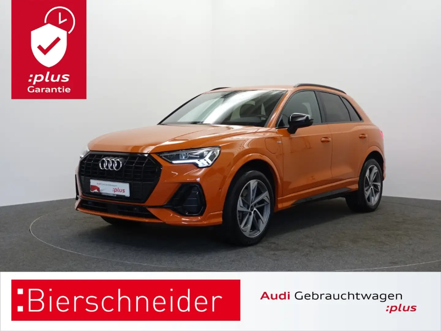 Audi Q3 45 TFSI e S tronic 2xS line LED VIRTUAL AHK NAVI P Orange - 1