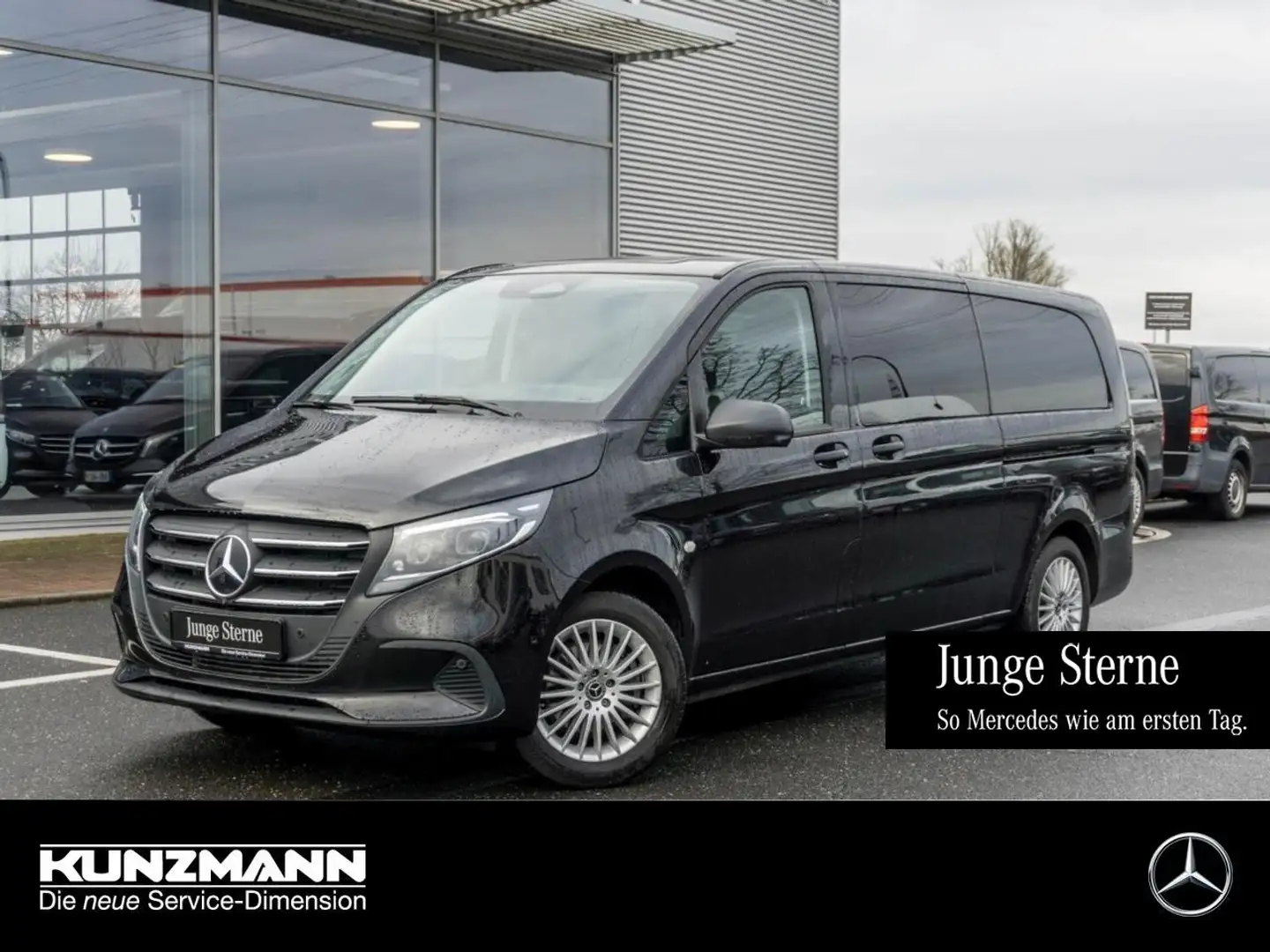 Mercedes-Benz Vito 119 CDI 4x4 Tourer SELECT Extralang AHK 360° Noir - 1