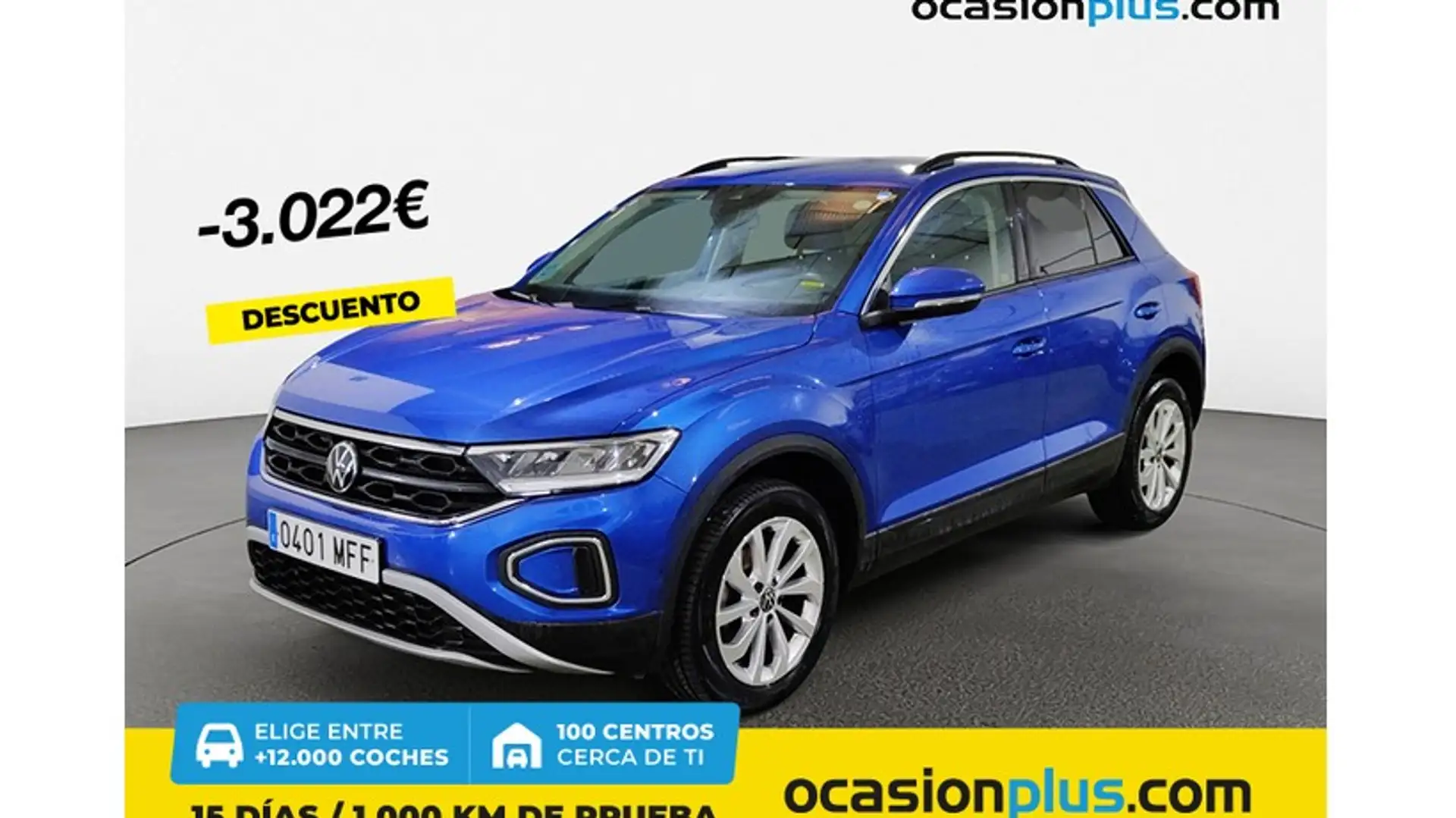 Volkswagen T-Roc 1.5 TSI Life DSG7 Azul - 1