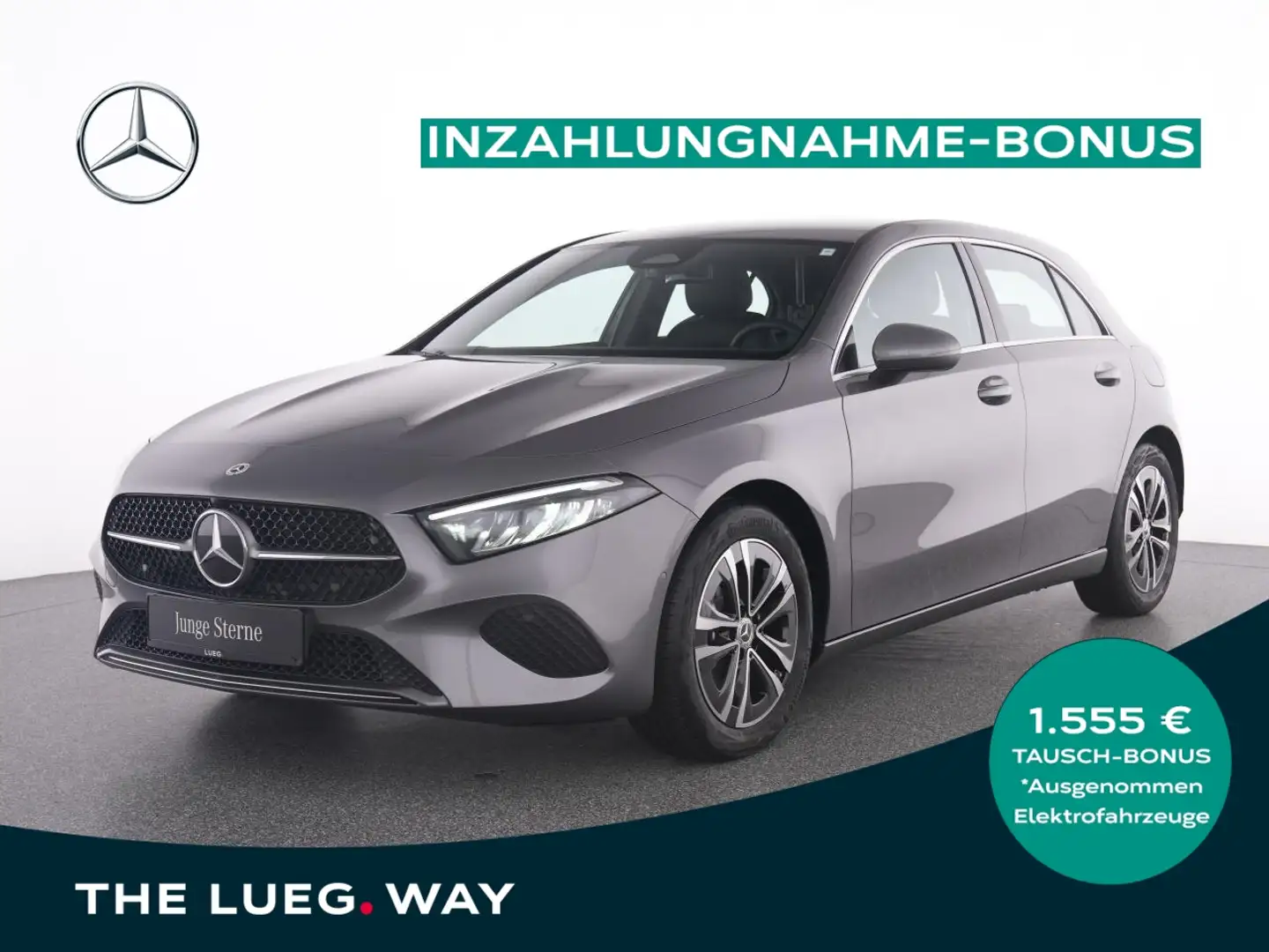 Mercedes-Benz A 180 Progressive+MBUX+LED-HP+Kamera+PTS+SHZ+DAB Grau - 1