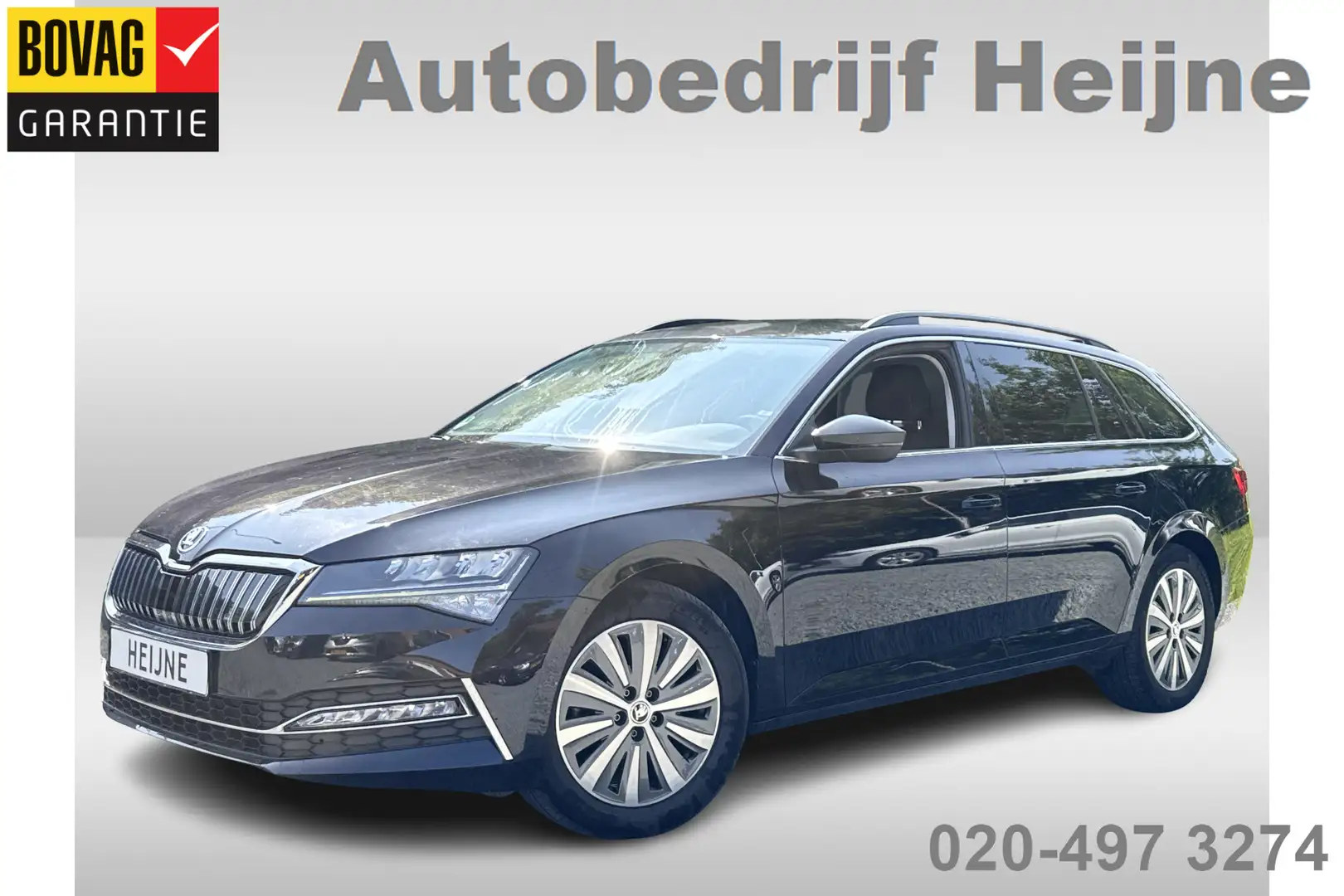 Skoda Superb Combi iV TSI 218PK DSG HYBRID BUSINESS AMBITION VI Zwart - 1