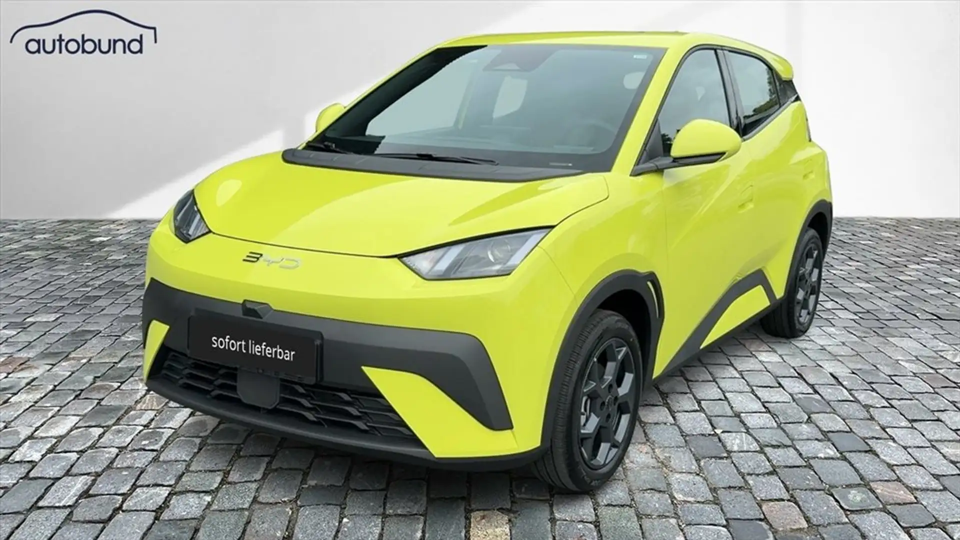 BYD Dolphin Surf Boost Alarm Alu DAB Keyless Klima Nav Kamera Jaune - 1