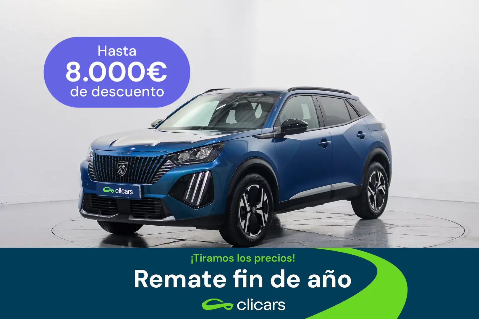 Peugeot 2008 Hybrid 136 Allure eDCS6 Azul - 1