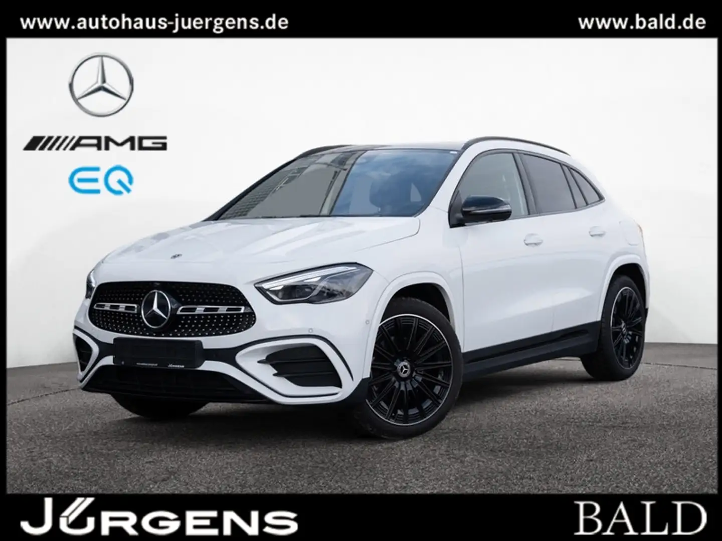Mercedes-Benz GLA 220 d 4MATIC AMG-Sport+Pano+Distr+MLB+Night Weiß - 1
