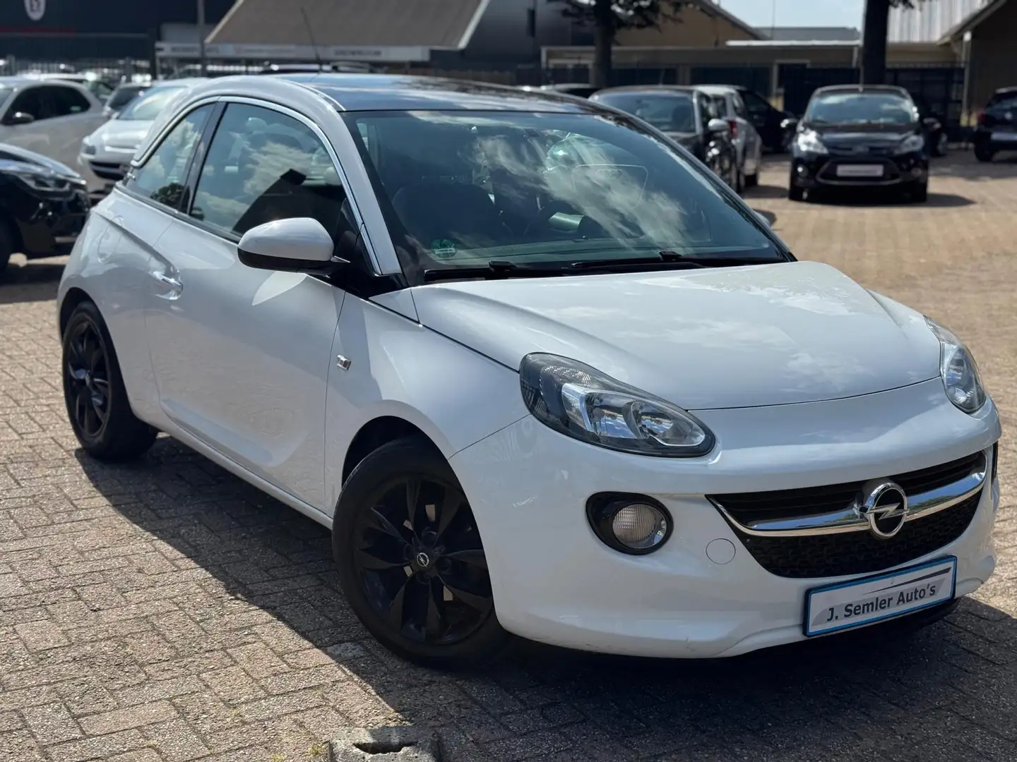 Opel Adam 1.4 GLAM PANORAMA DAK GR.SCHERM STUUR/STOELVERW. C Wit - 2