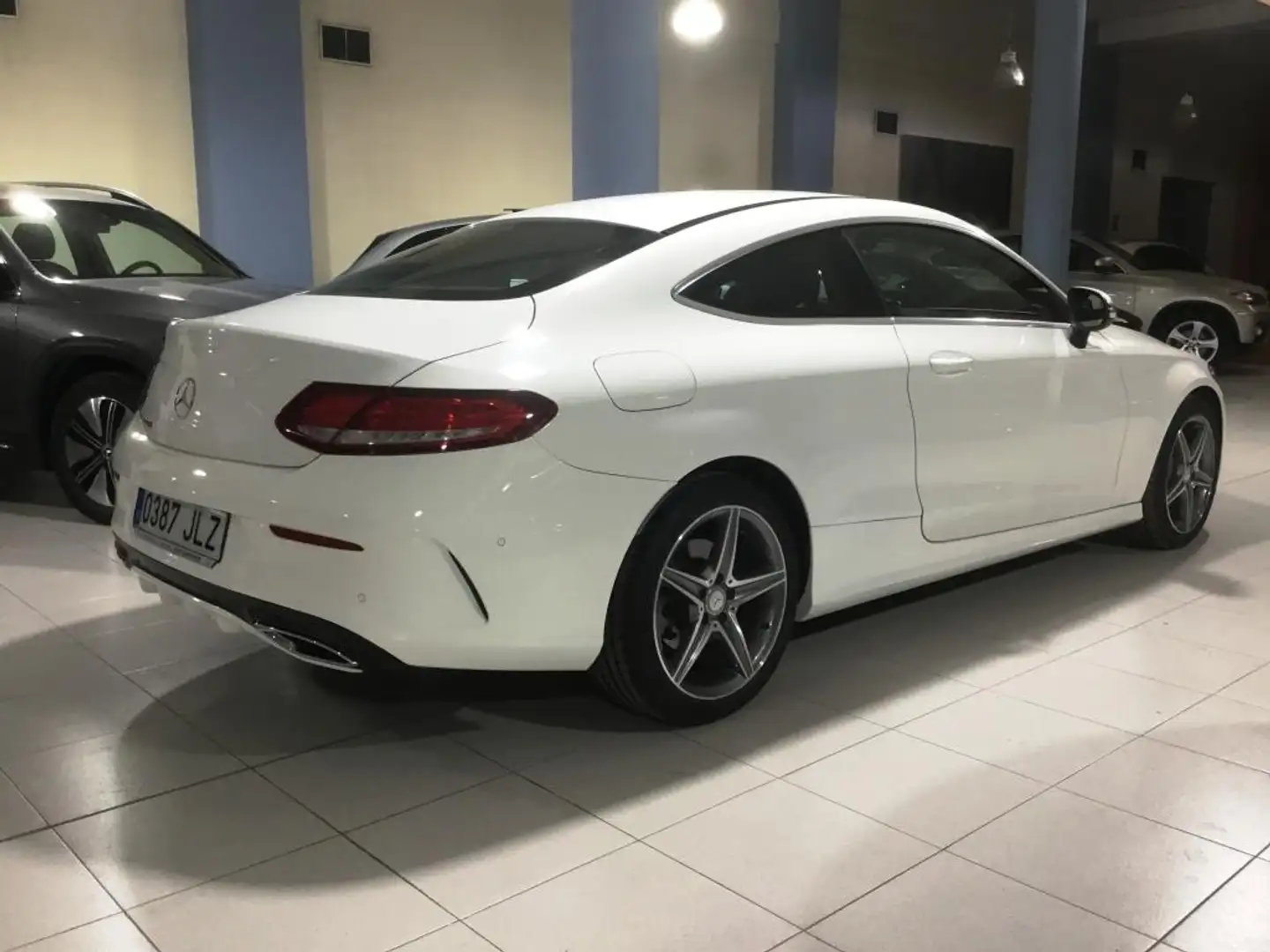 Mercedes-Benz C 220 Coupé 220d Blanco - 2