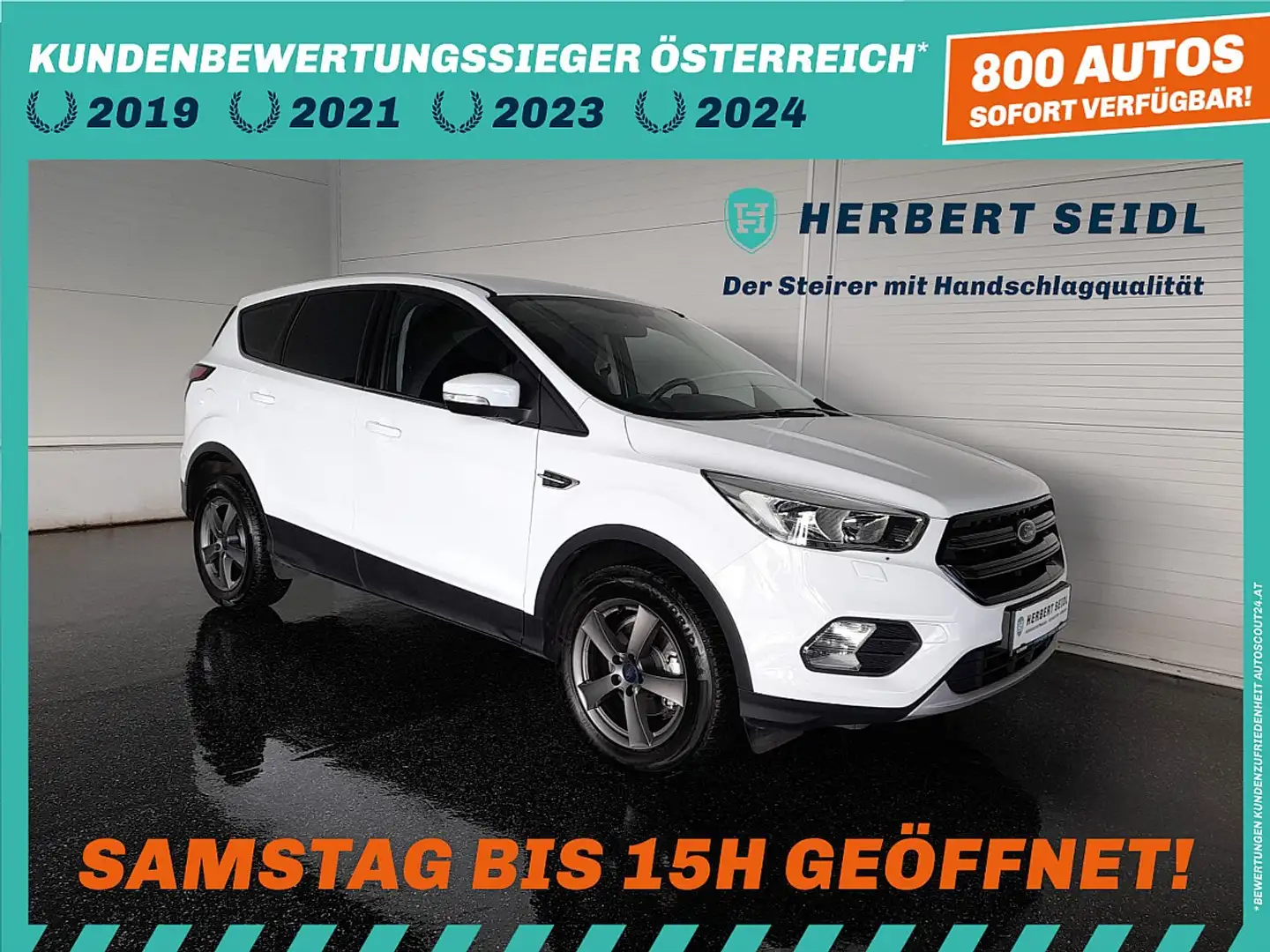 Ford Kuga 1,5 EcoBoost *PARKASSIST / SITZHEIZUNG / KLIMA* Bianco - 1