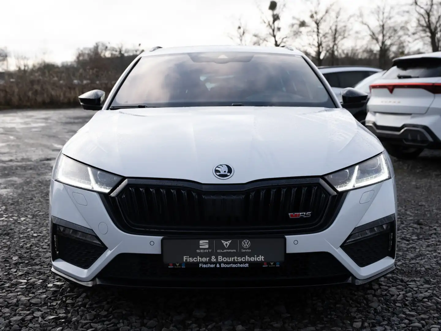 Skoda Octavia Combi 2.0 TSI RS First Edition PANO A Blanc - 2