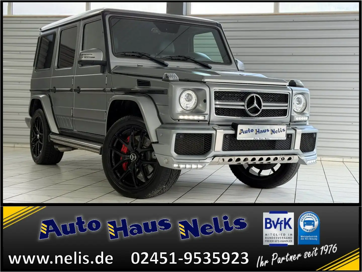 Mercedes-Benz G 63 AMG Edition 463 designo-Leder Navi RFK PDC Gris - 1