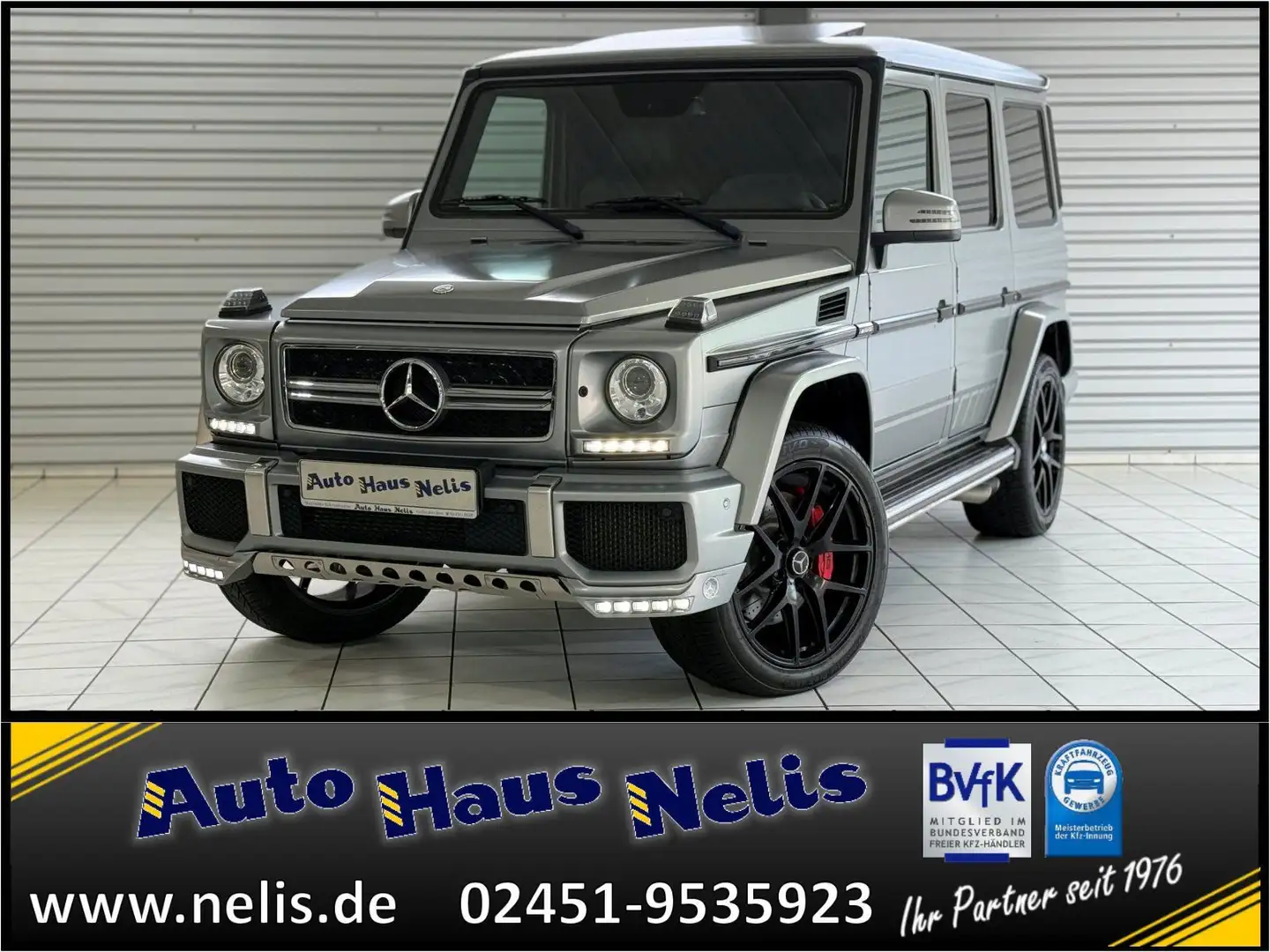 Mercedes-Benz G 63 AMG Edition 463 designo-Leder Navi RFK PDC Gris - 1