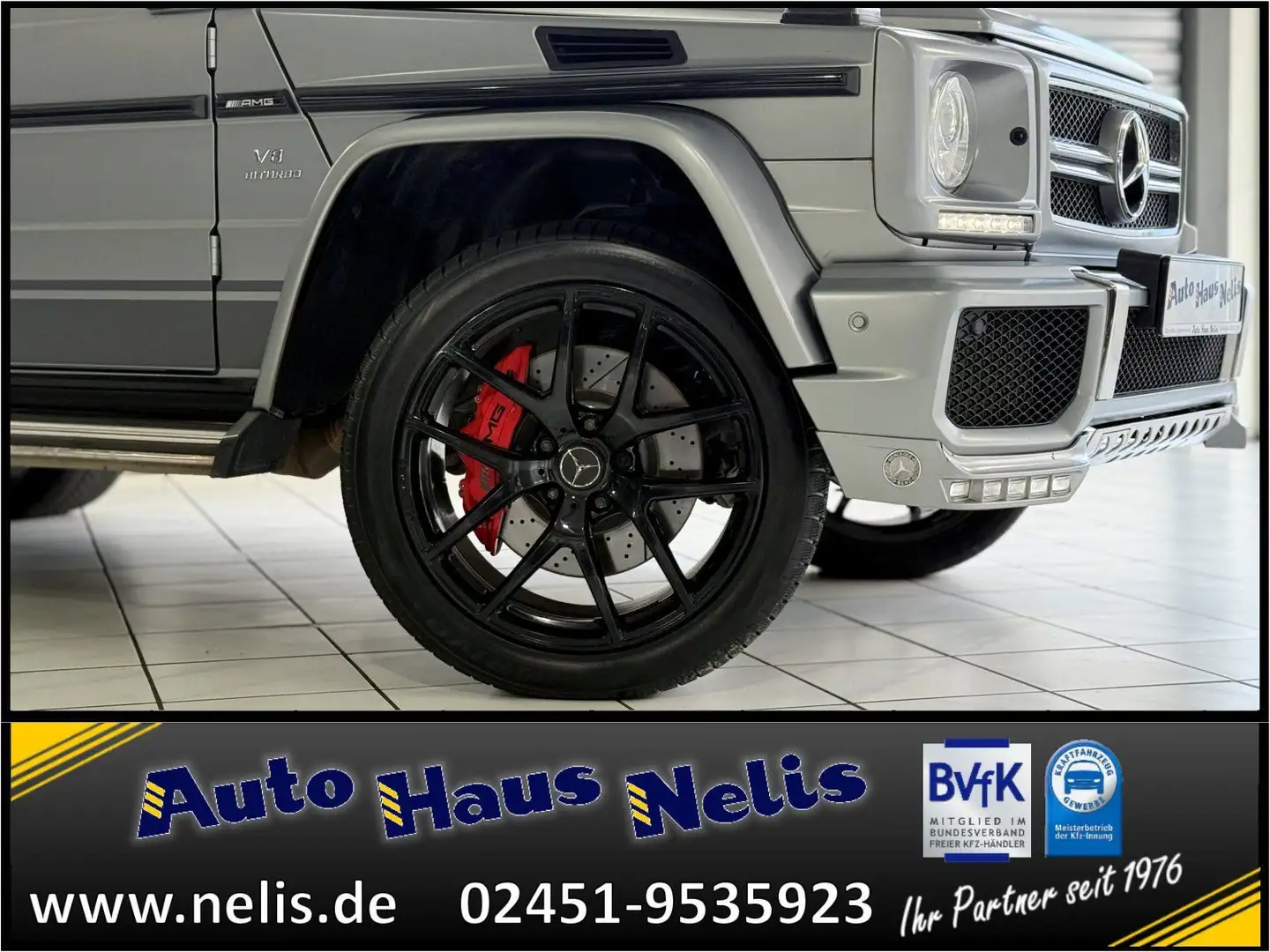 Mercedes-Benz G 63 AMG Edition 463 designo-Leder Navi RFK PDC Gris - 2