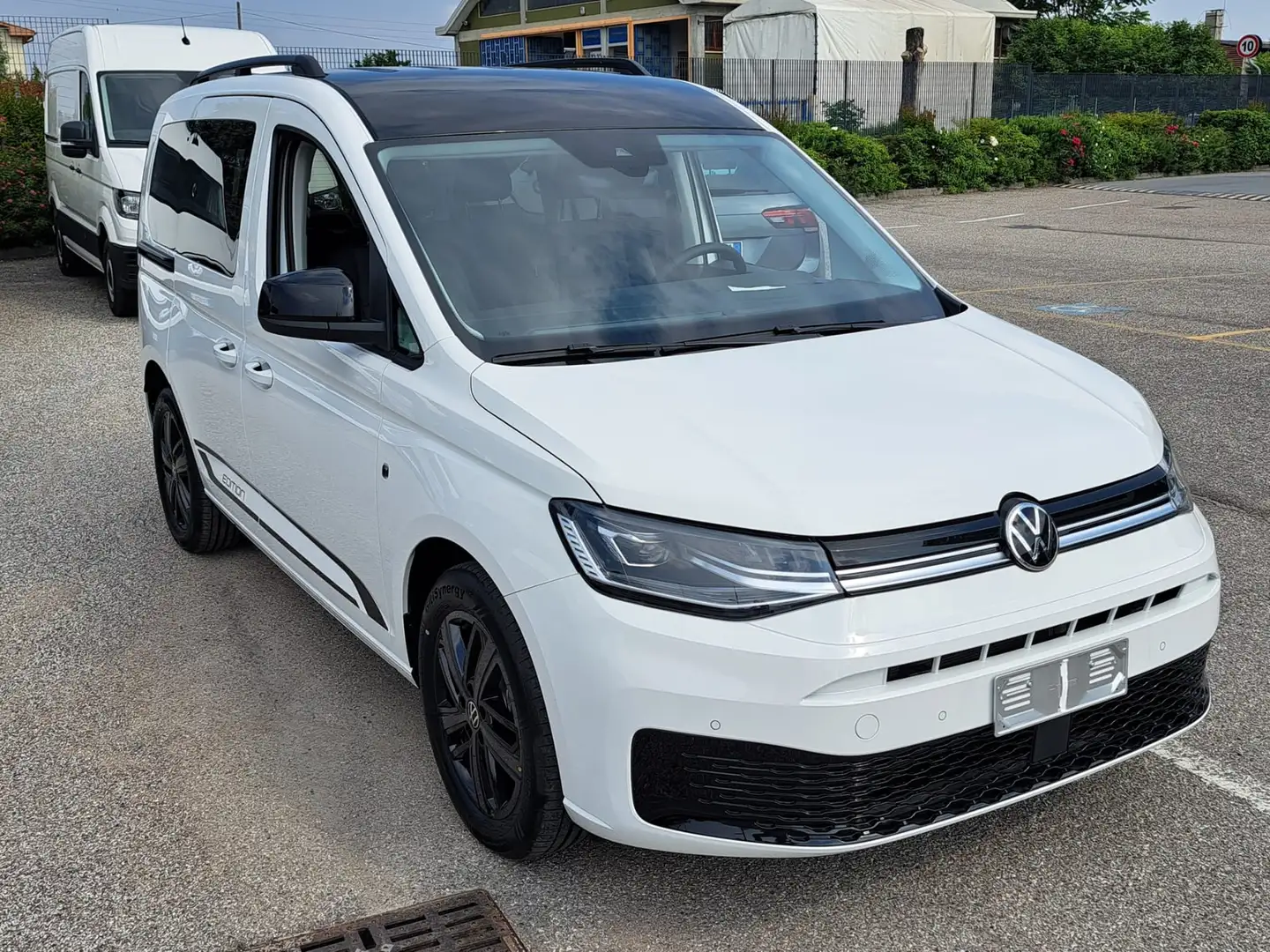 Volkswagen Caddy 2.0 tdi scr 122cv edition dsg7 Bianco - 1