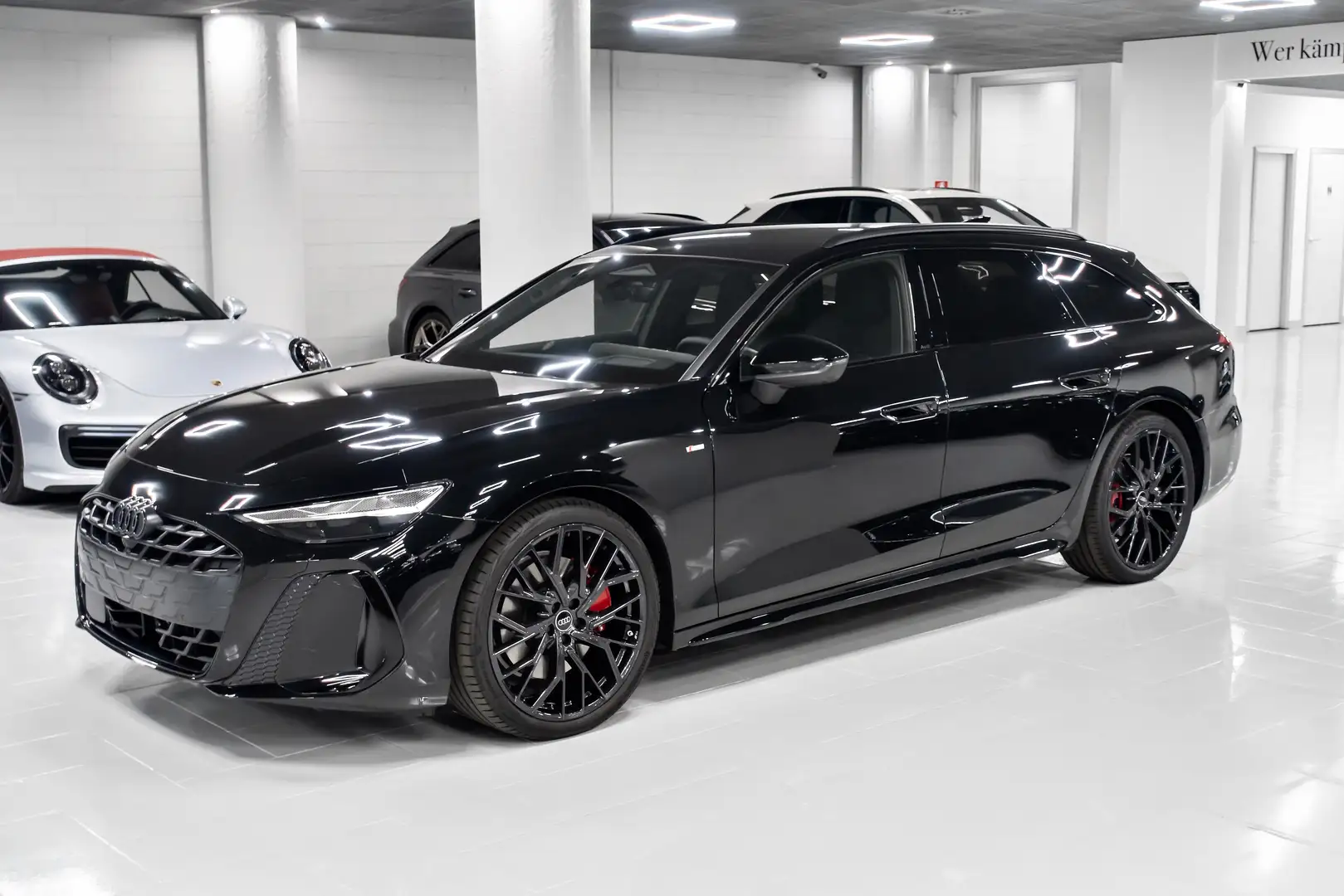 Audi A6 S-LINE EDITION TETTO SOSP PNEUM  4RUOTE STERZ B&O Schwarz - 1