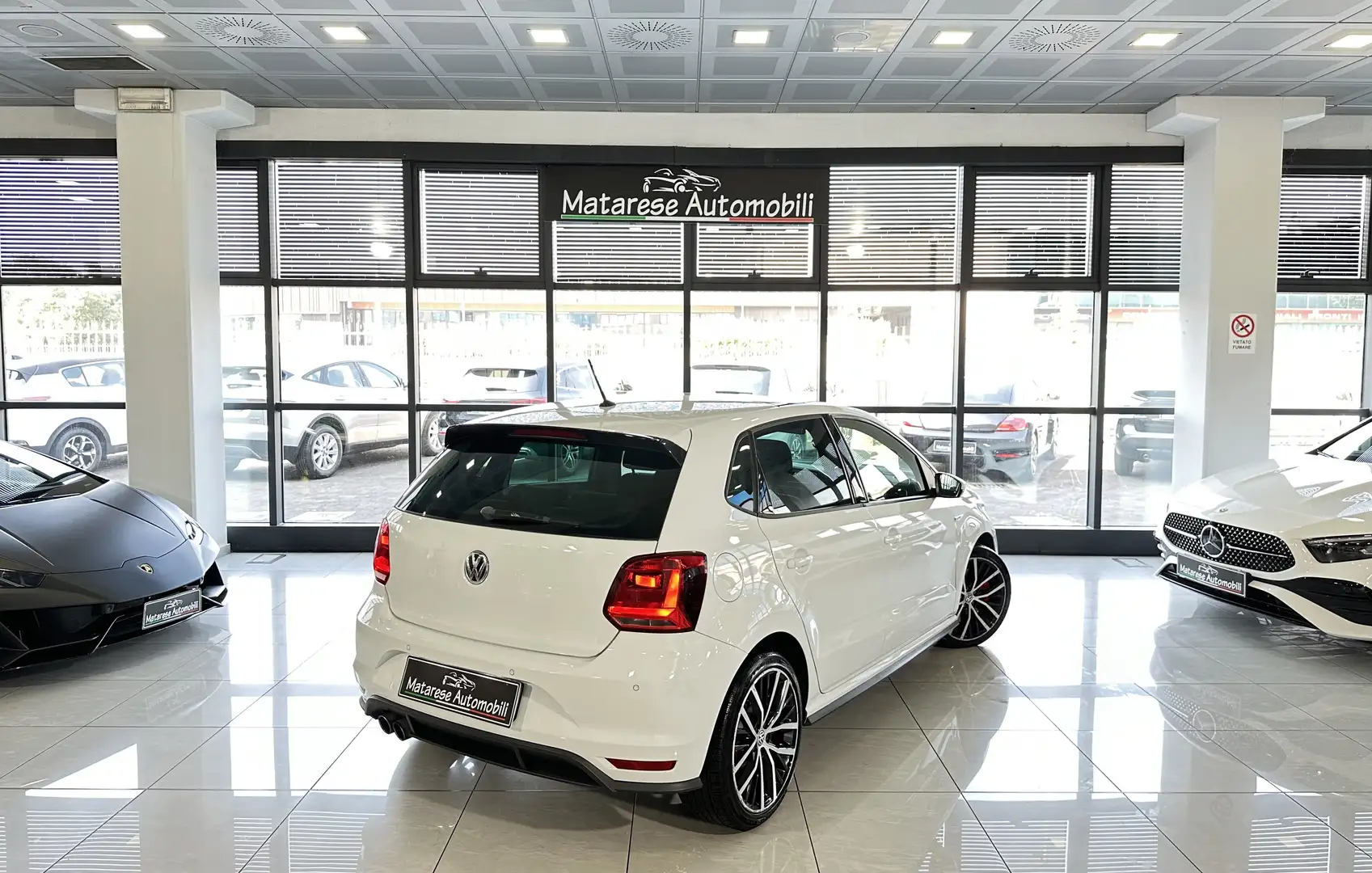 Volkswagen Polo GTI 5p 1.8T 192cv TettoApribile 1Proprietario Garanzia Bianco - 2