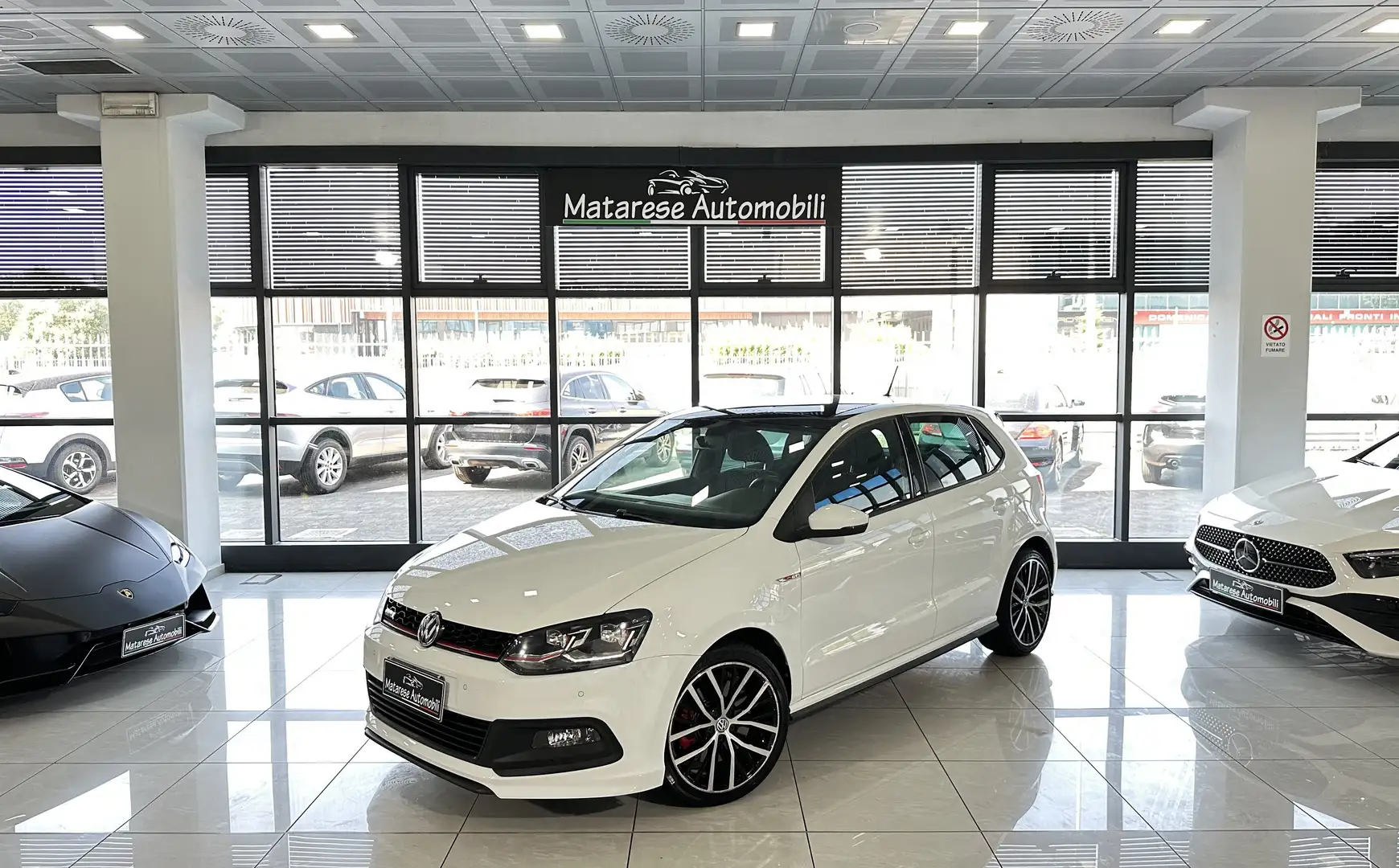 Volkswagen Polo GTI 5p 1.8T 192cv TettoApribile 1Proprietario Garanzia Bianco - 1
