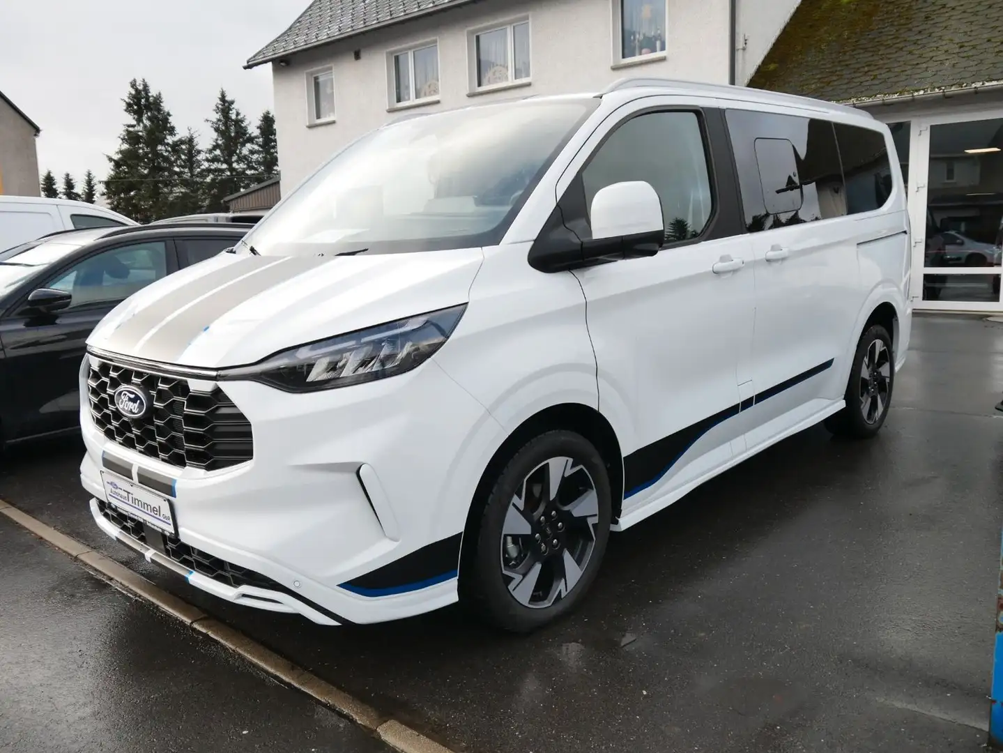 Ford Tourneo Custom Sport AWD elek Schiebetür AHZV Alb - 2