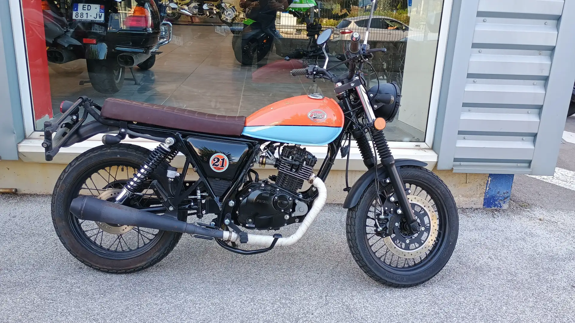 Mash Seventyfive 125 narančasta - 1
